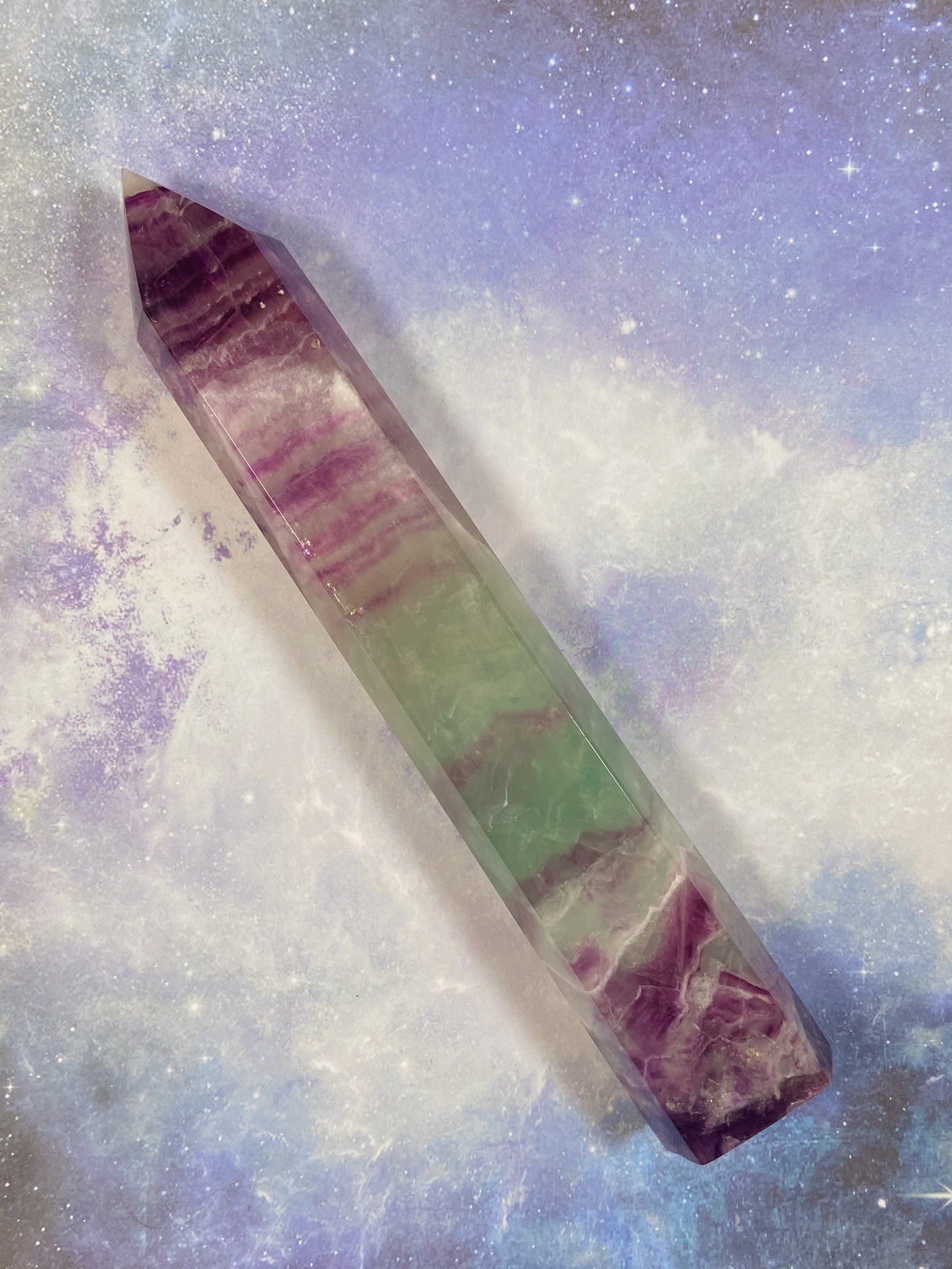 Rainbow Fluorite Tower