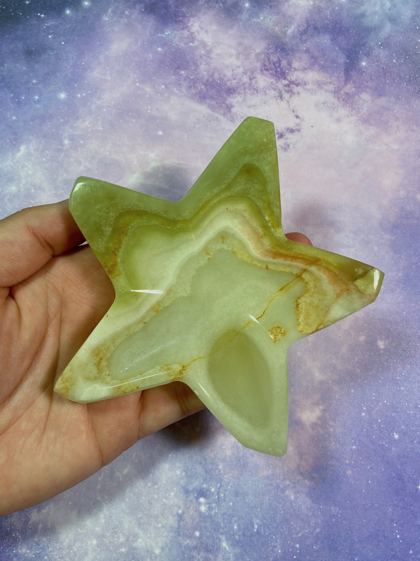 Afghan Jade Star Dish
