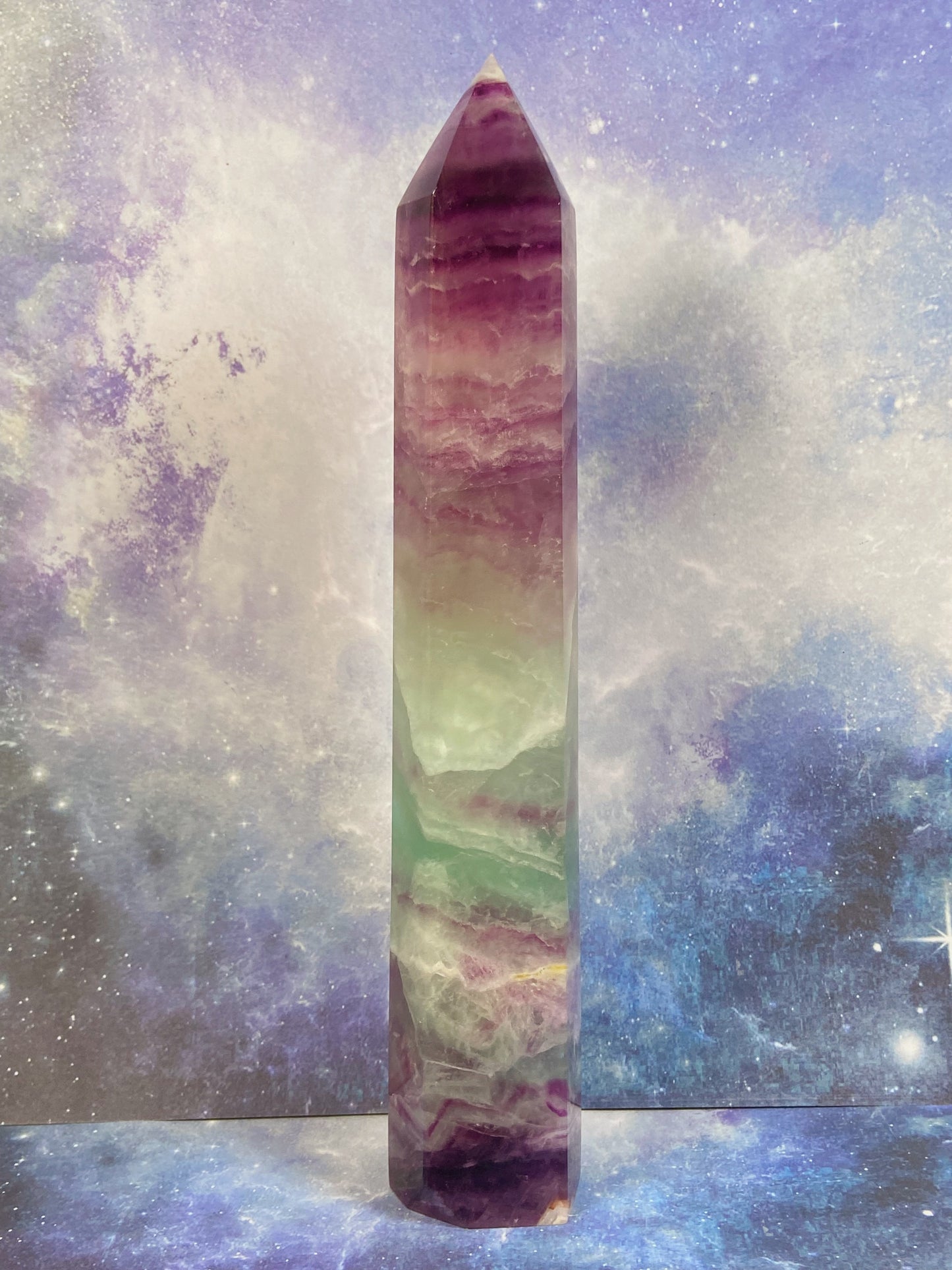 Rainbow Fluorite Tower