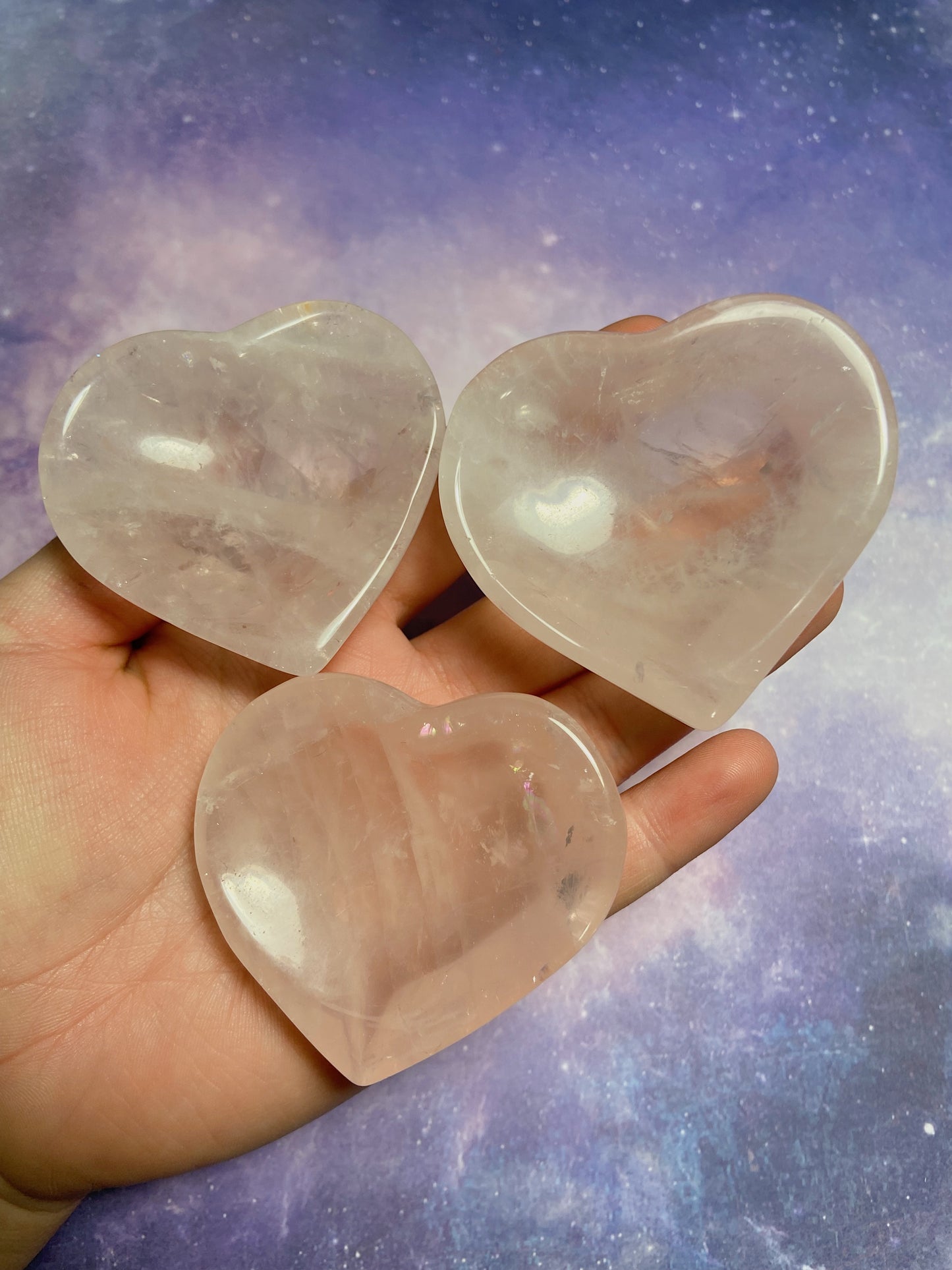 Rose Quartz Heart Dish