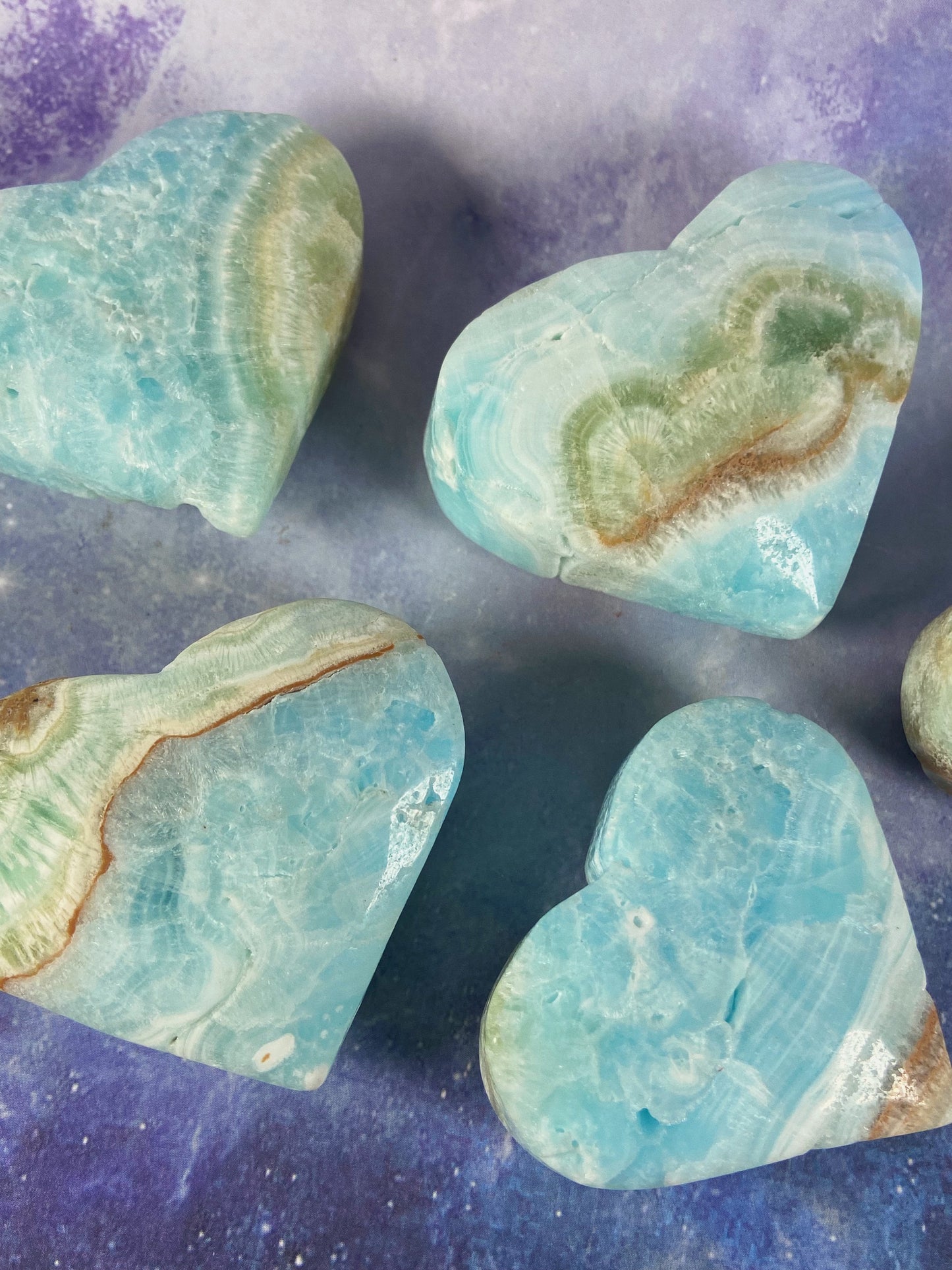 Hemimorphite Hearts