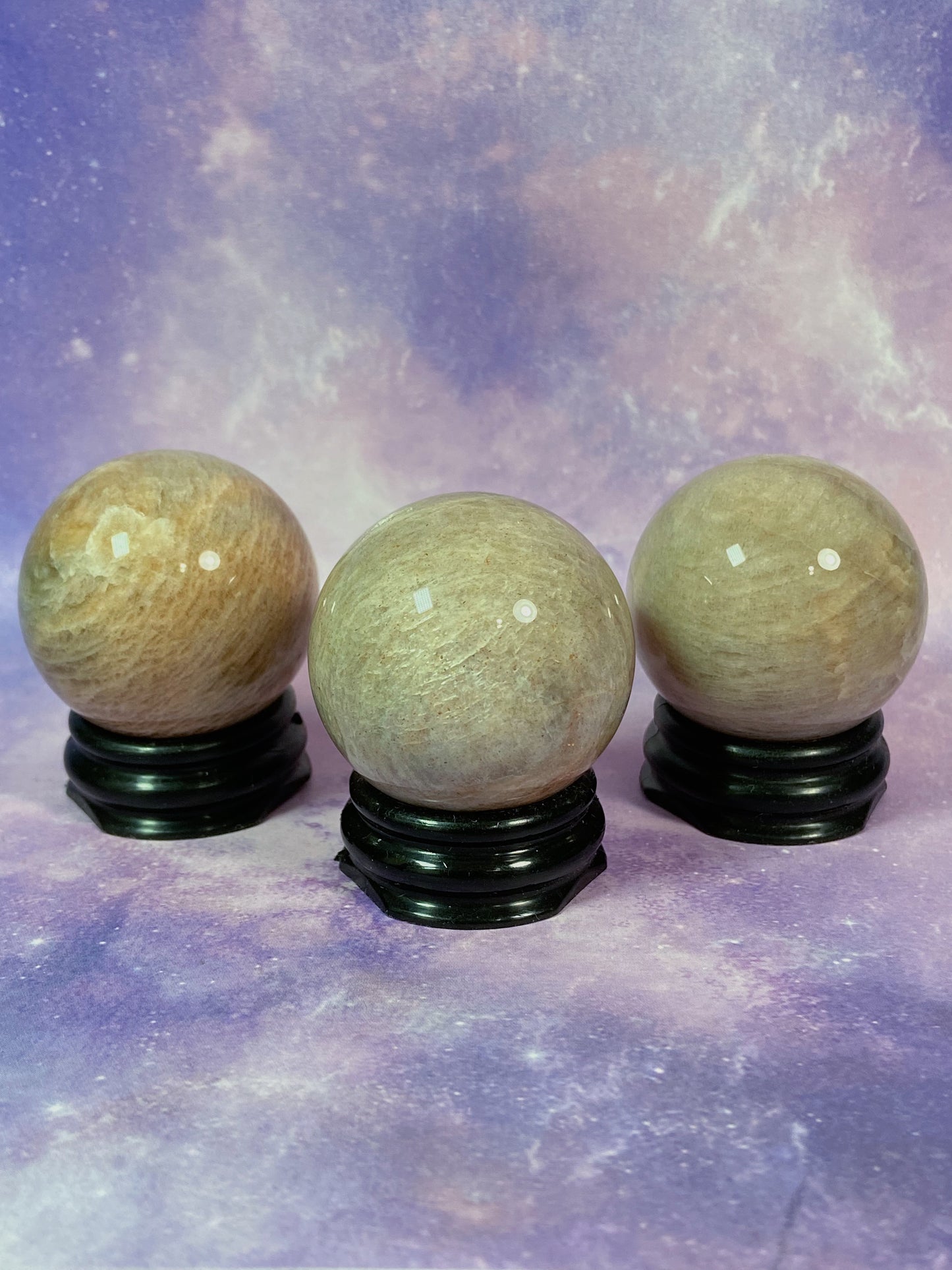 Peach Moonstone Sphere