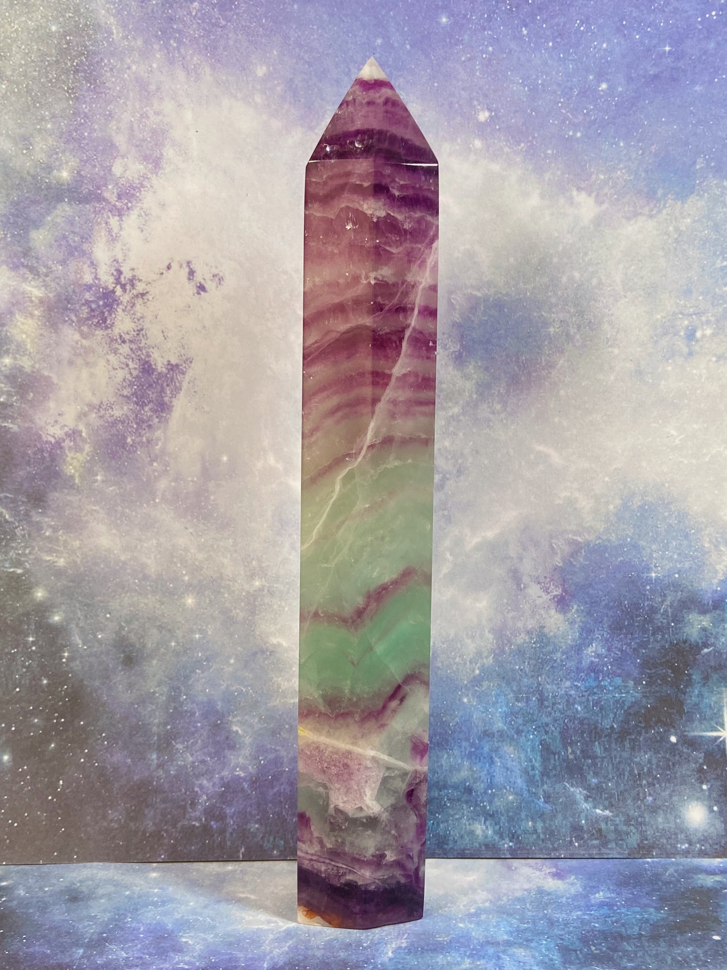 Rainbow Fluorite Tower