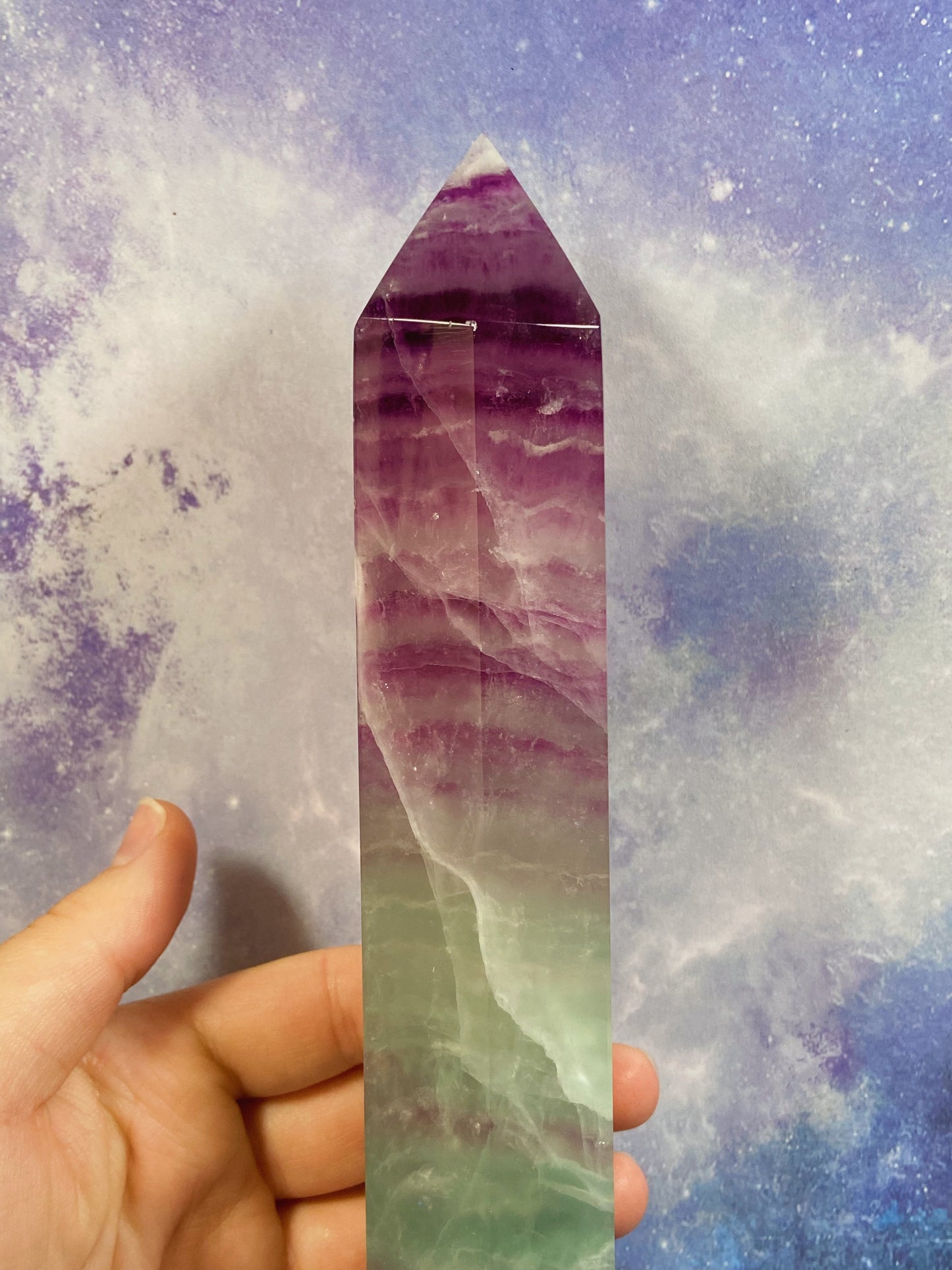 Rainbow Fluorite Tower