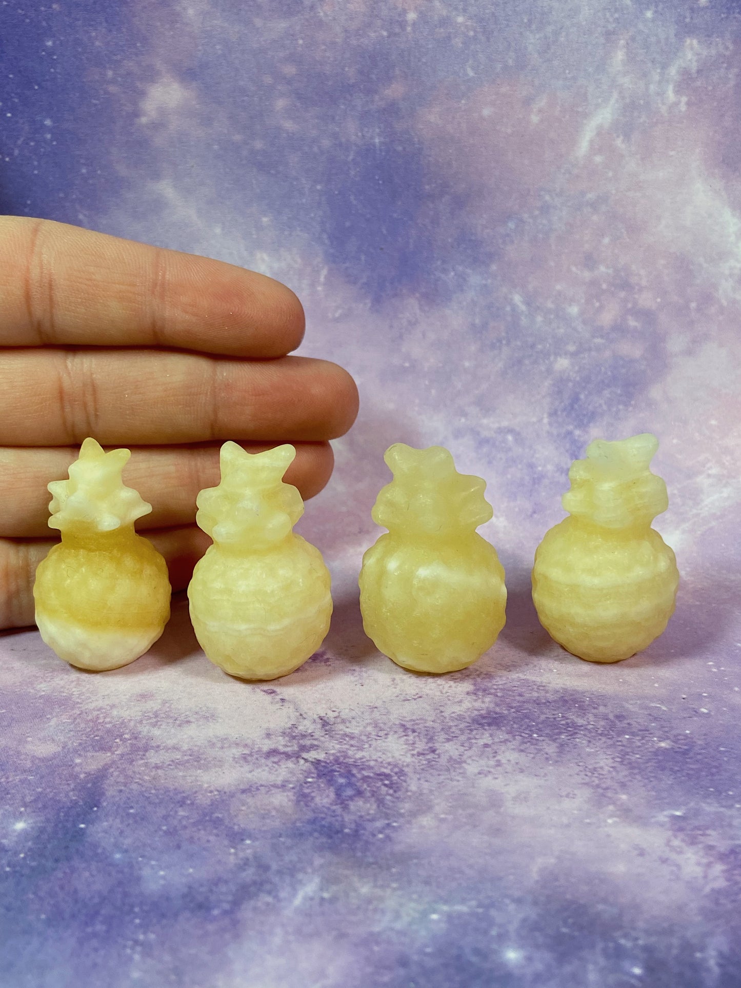 Yellow Calcite Pineapple
