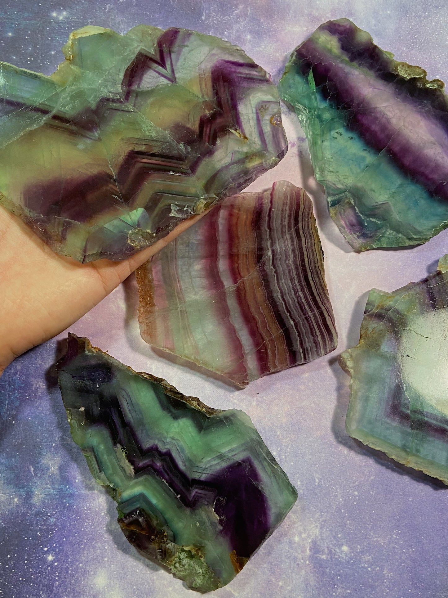 Fluorite Slab