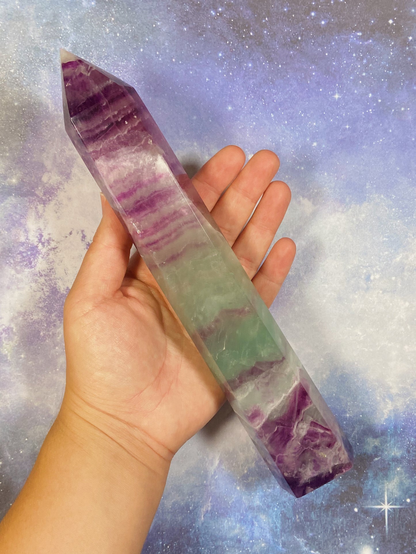 Rainbow Fluorite Tower