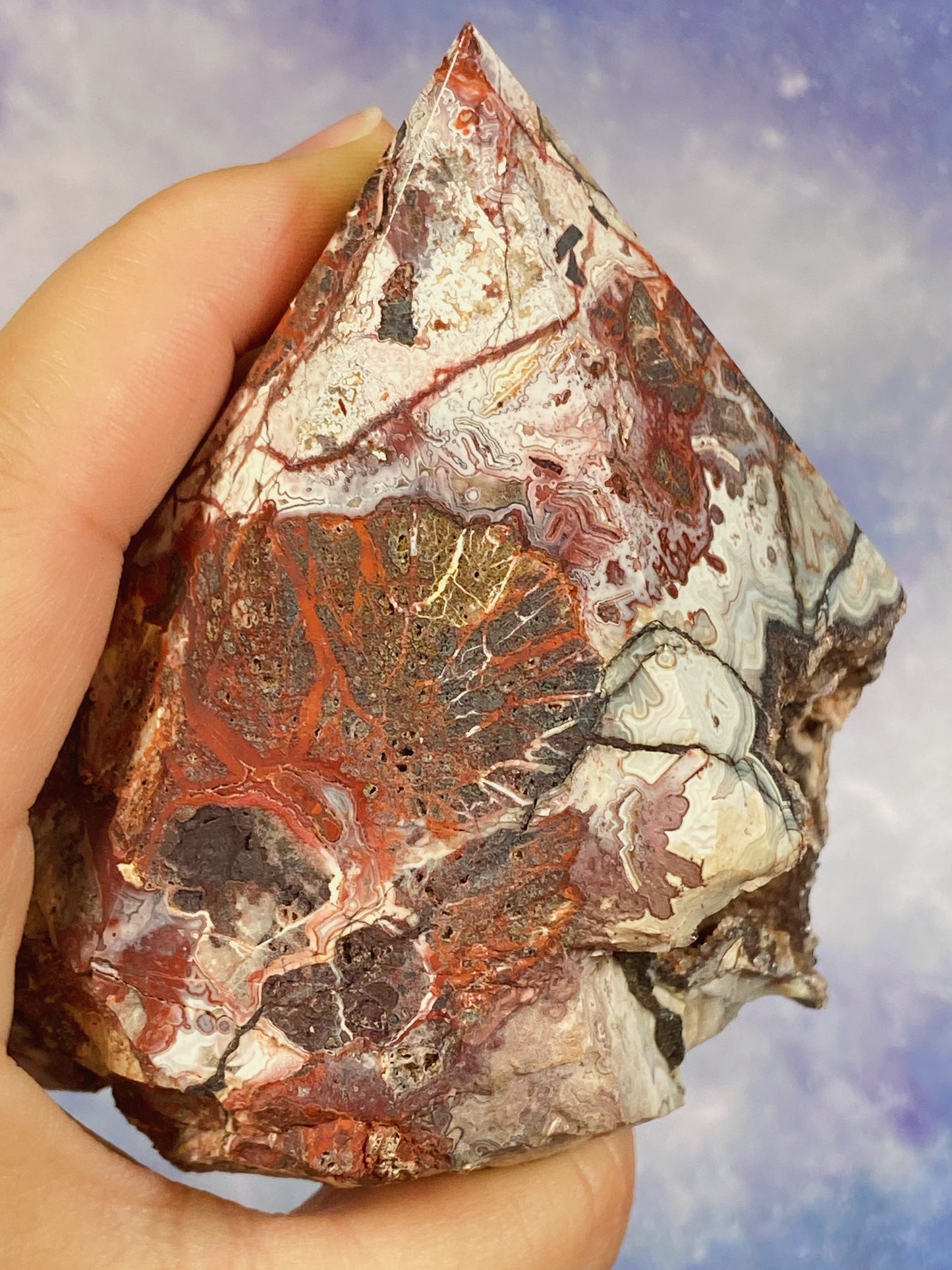 Mexican Crazy Lace Raw Point B