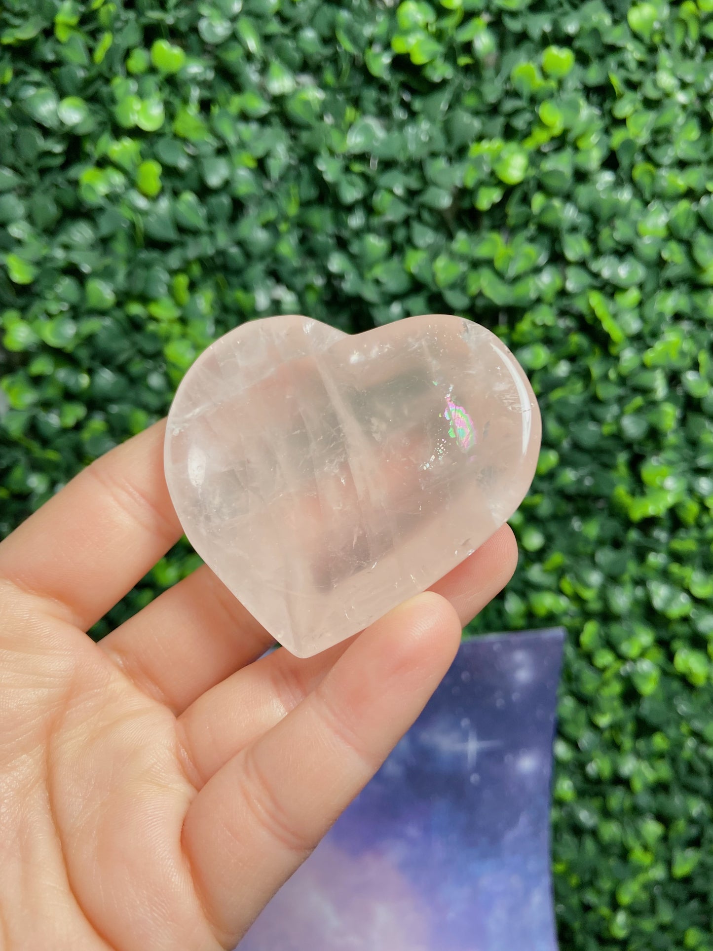 Rose Quartz Heart Dish