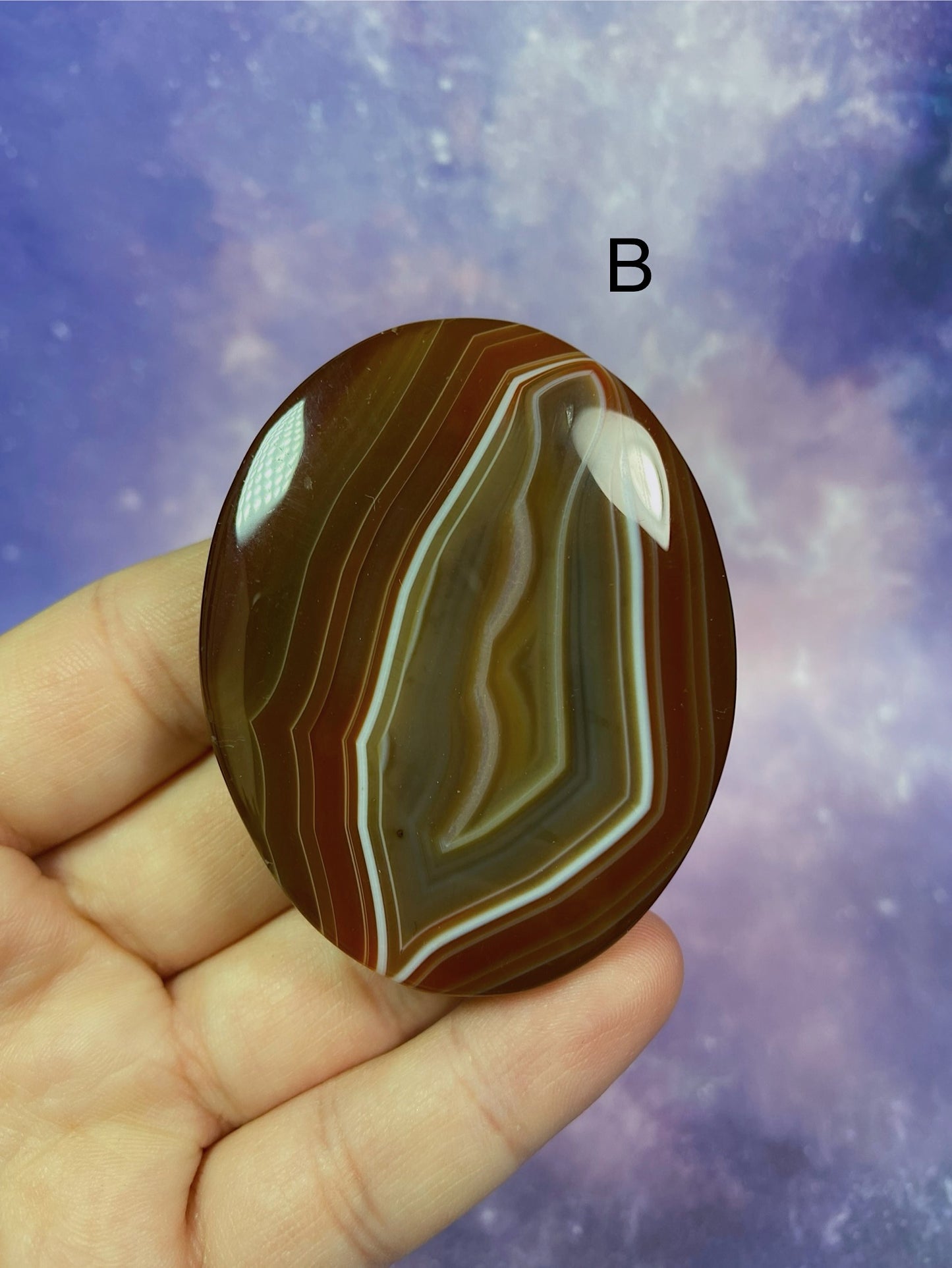 Sardonyx Palm Stones