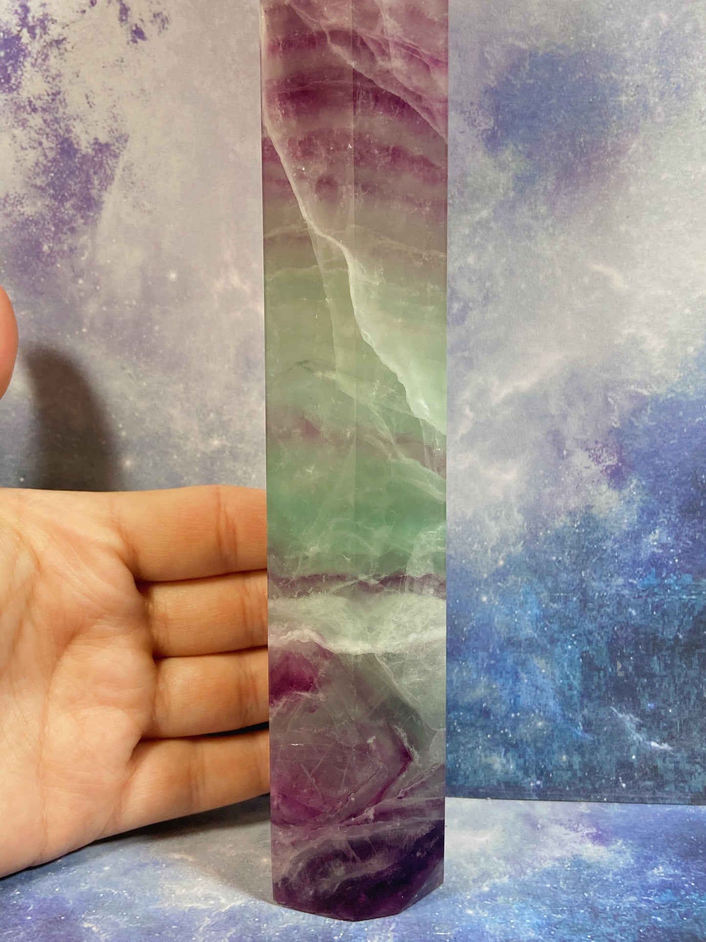 Rainbow Fluorite Tower