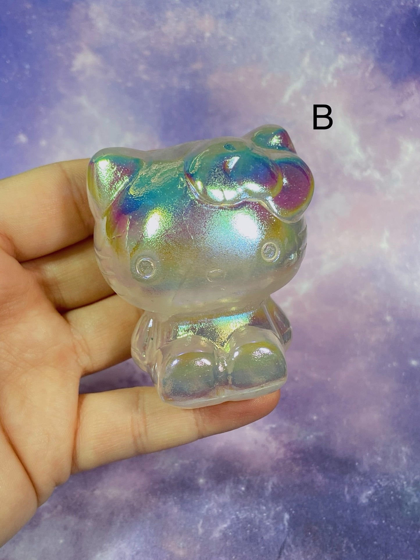 Aura Rose Quartz Hello Kitty