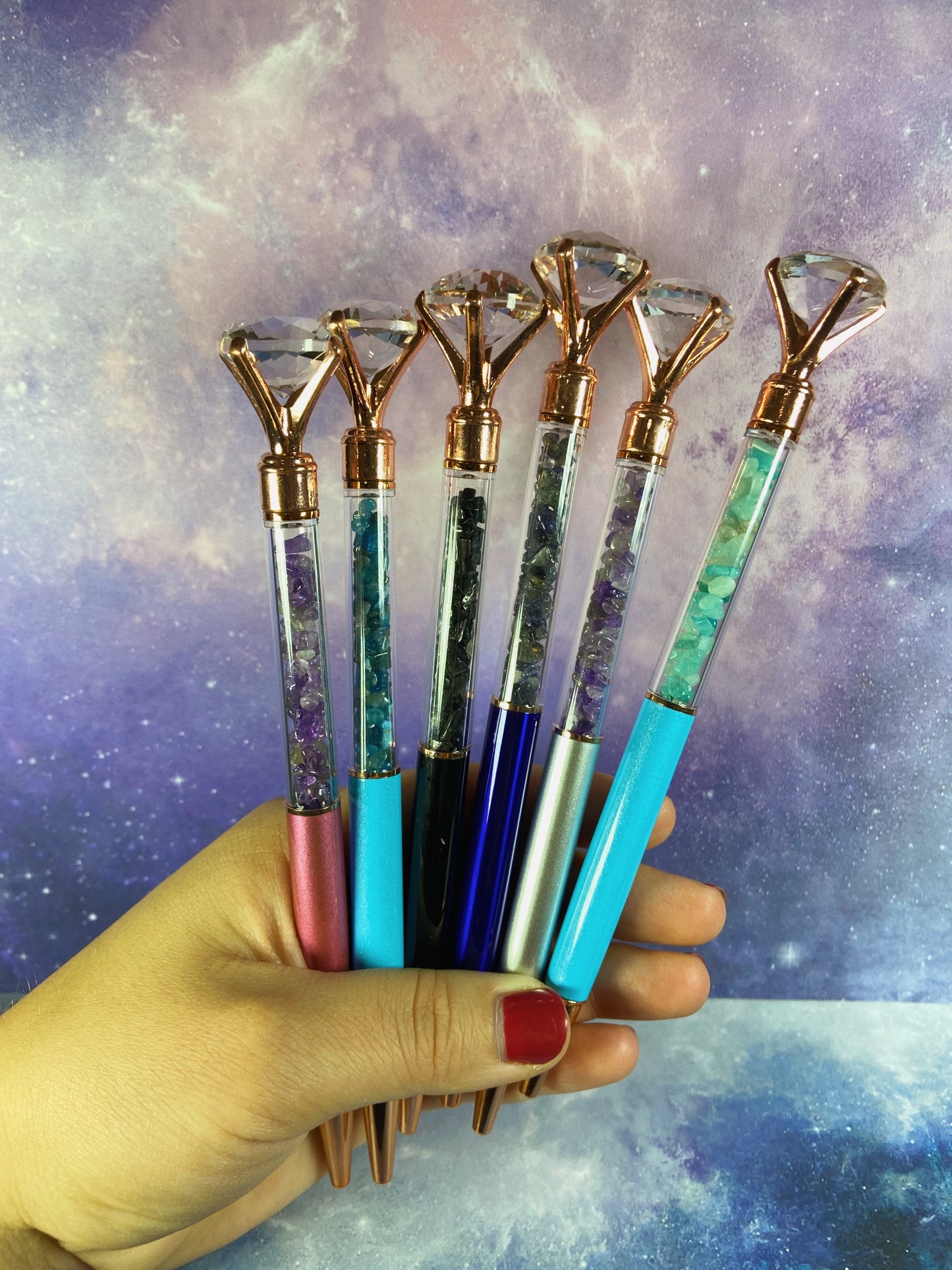 Crystal Chip Pens