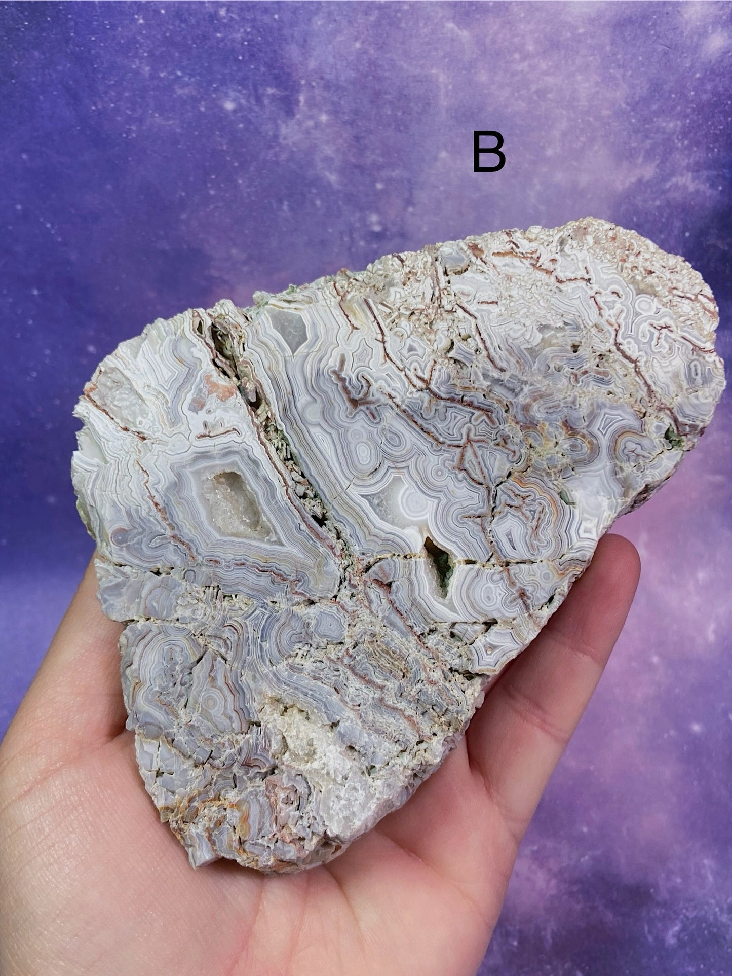 Mexican Crazy Lace Agate Slab
