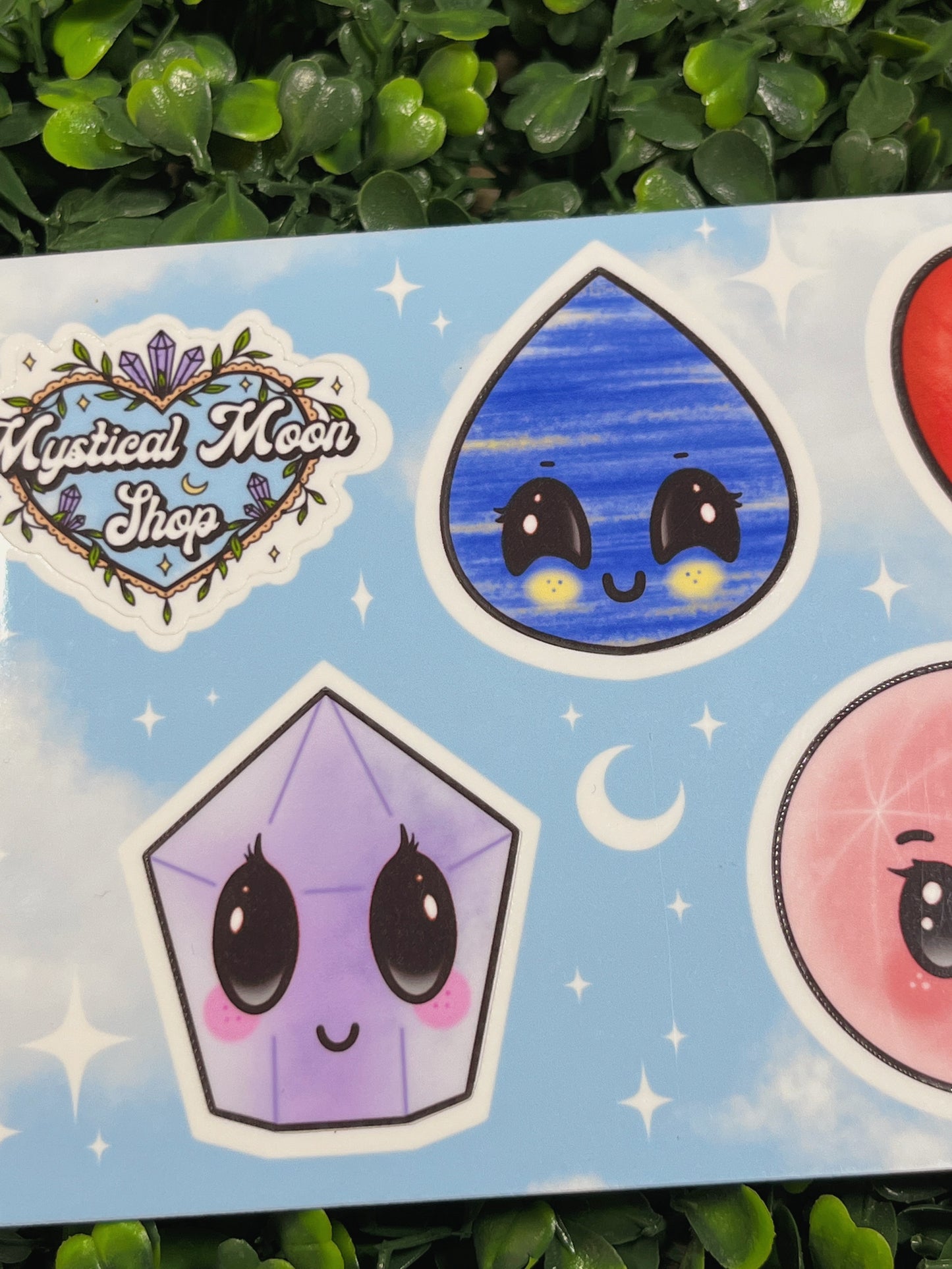 Crystal Sticker Sheet