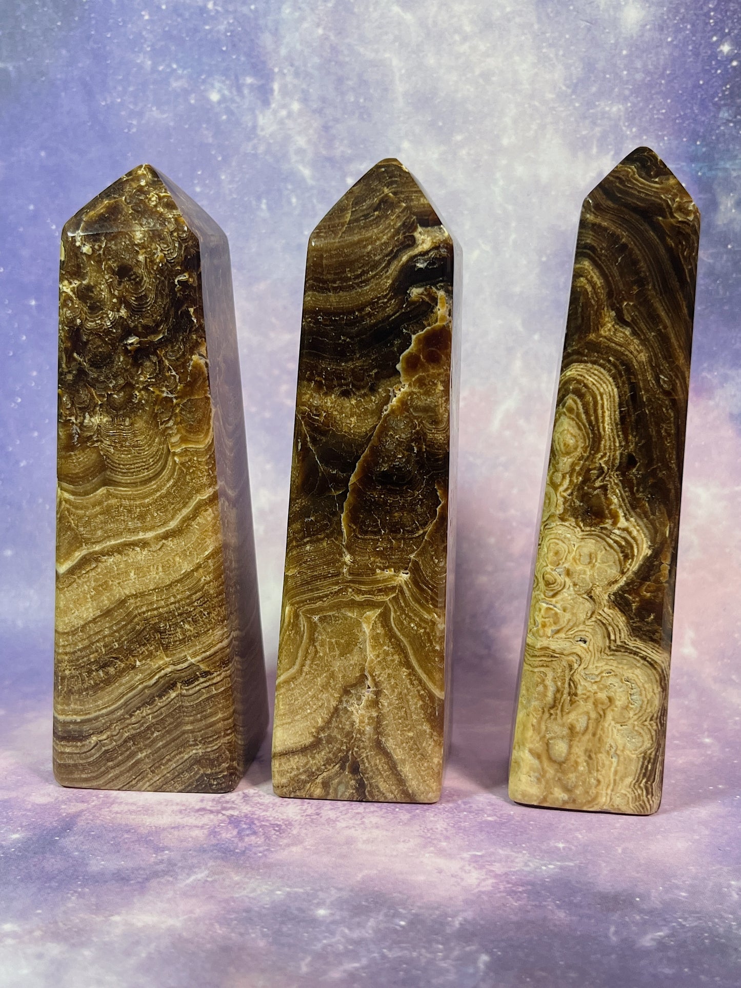 Chocolate Calcite Tower