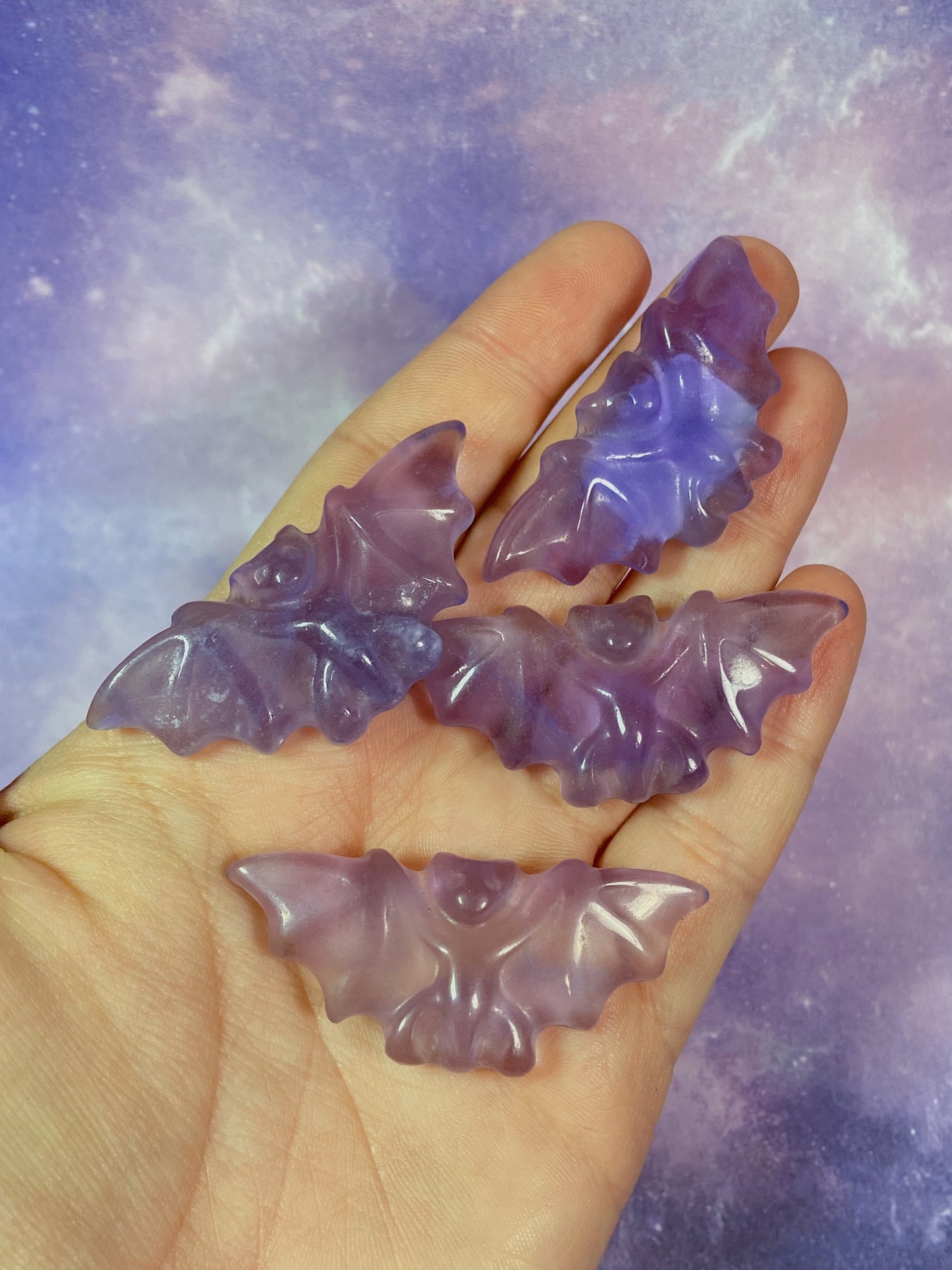 Purple Fluorite Bat