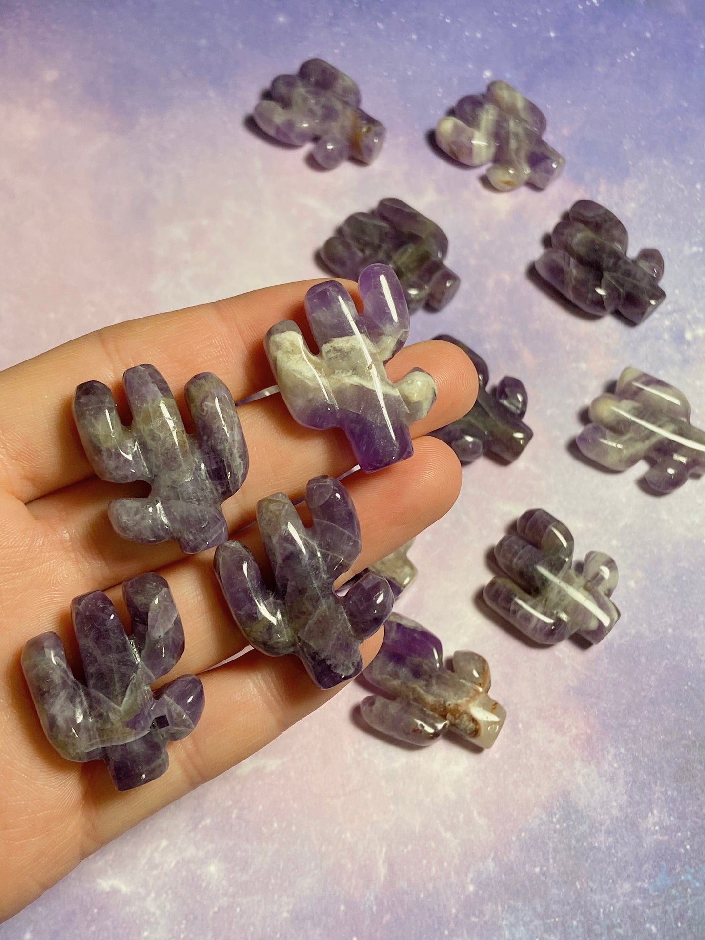 Mini Dream Amethyst Cactus