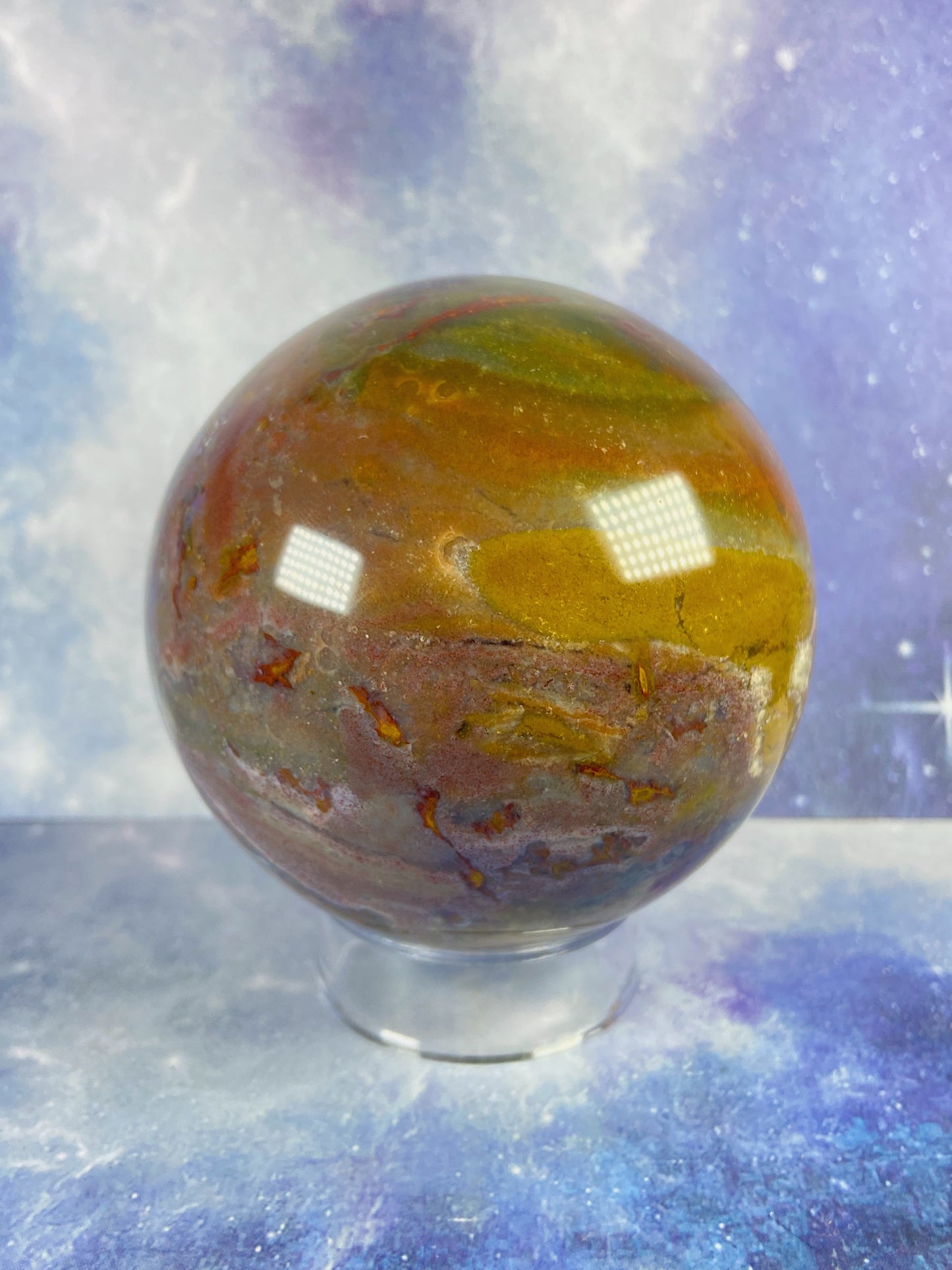 Ocean Jasper Sphere B