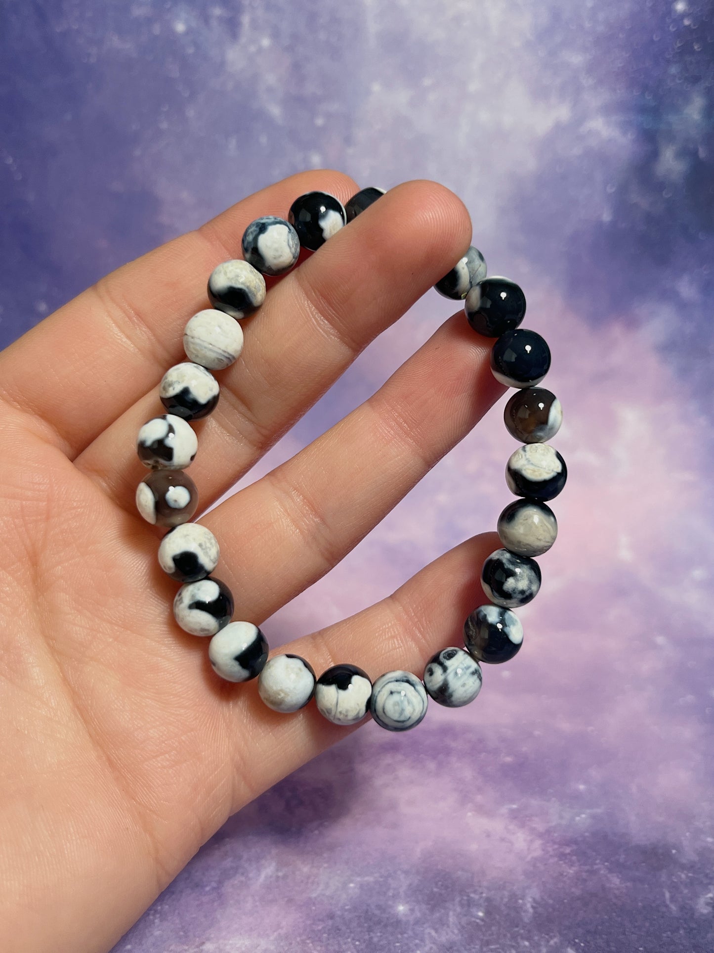 Orca Agate Bracelet
