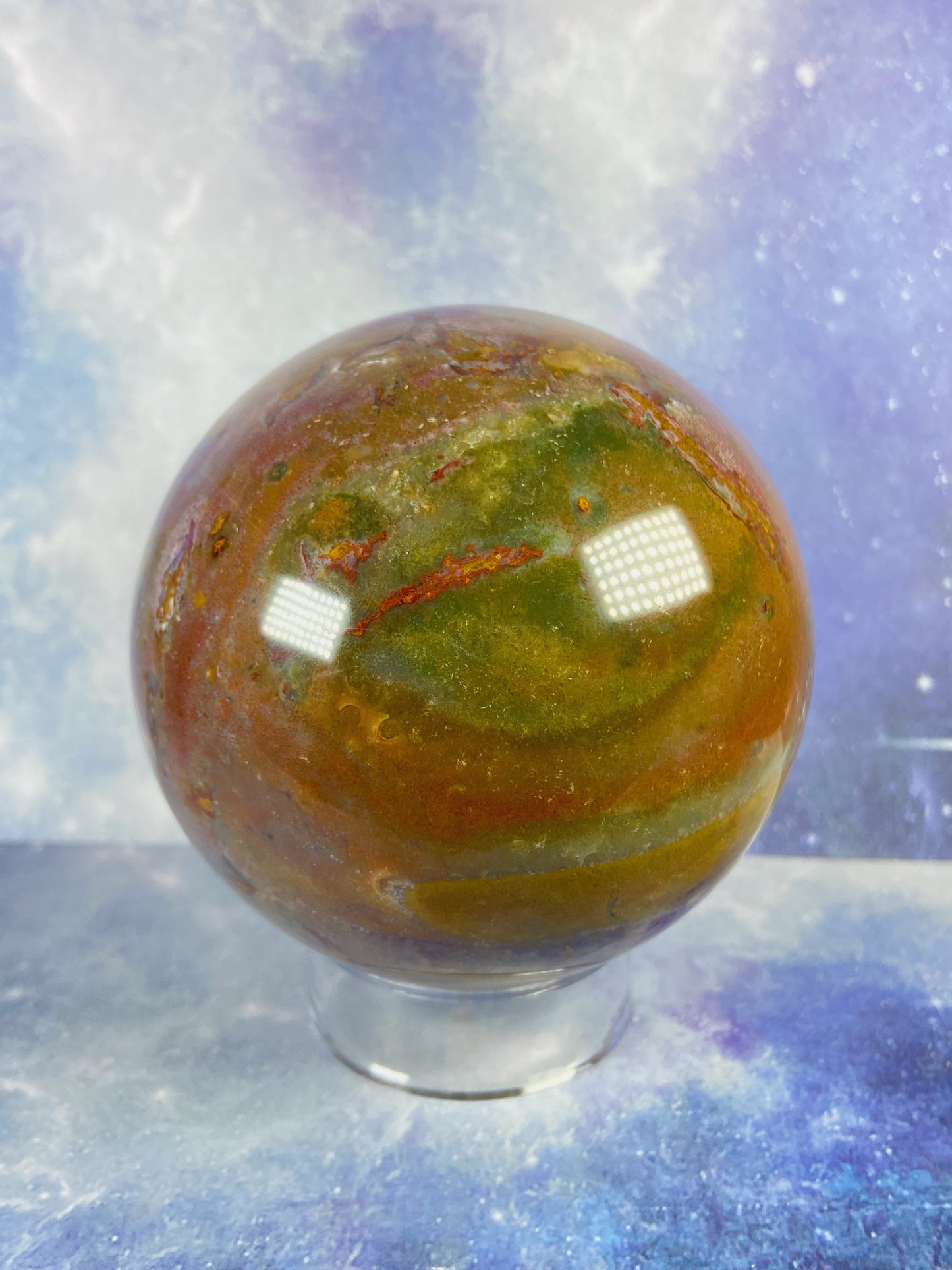 Ocean Jasper Sphere B