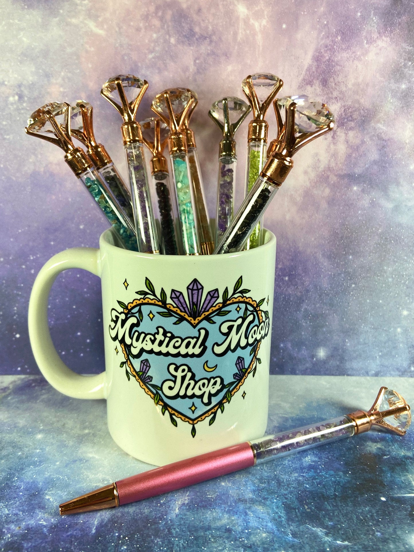 Crystal Chip Pens