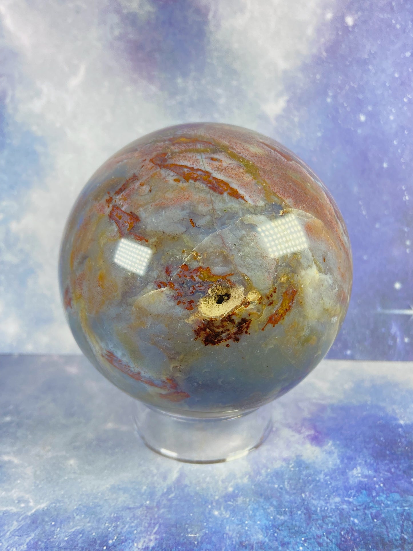 Ocean Jasper Sphere B