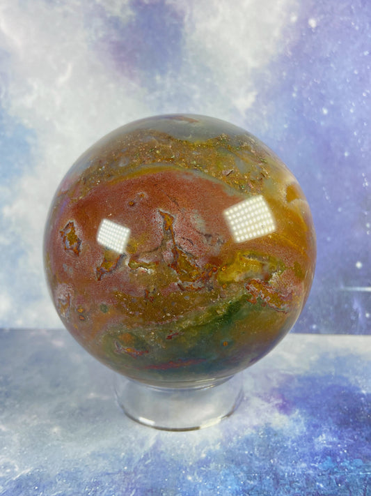 Ocean Jasper Sphere B
