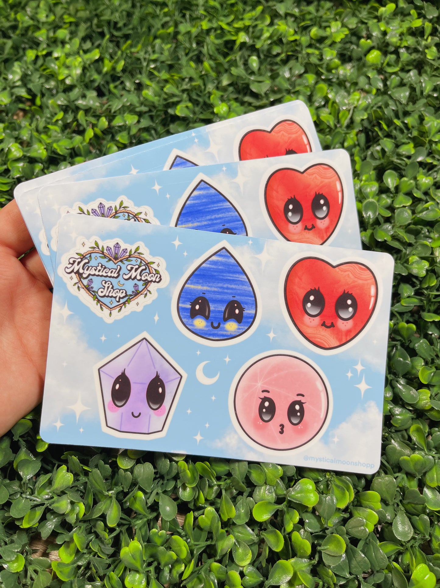 Crystal Sticker Sheet