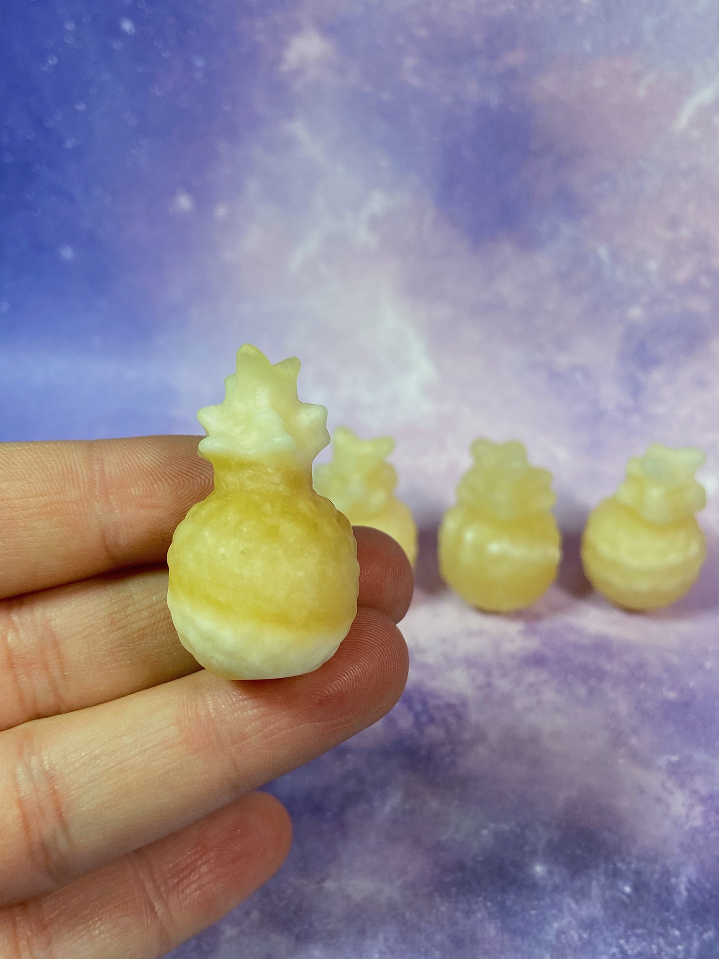 Yellow Calcite Pineapple