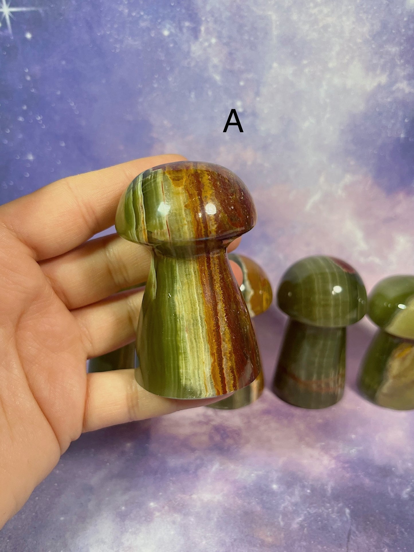 Green Onyx Mushroom