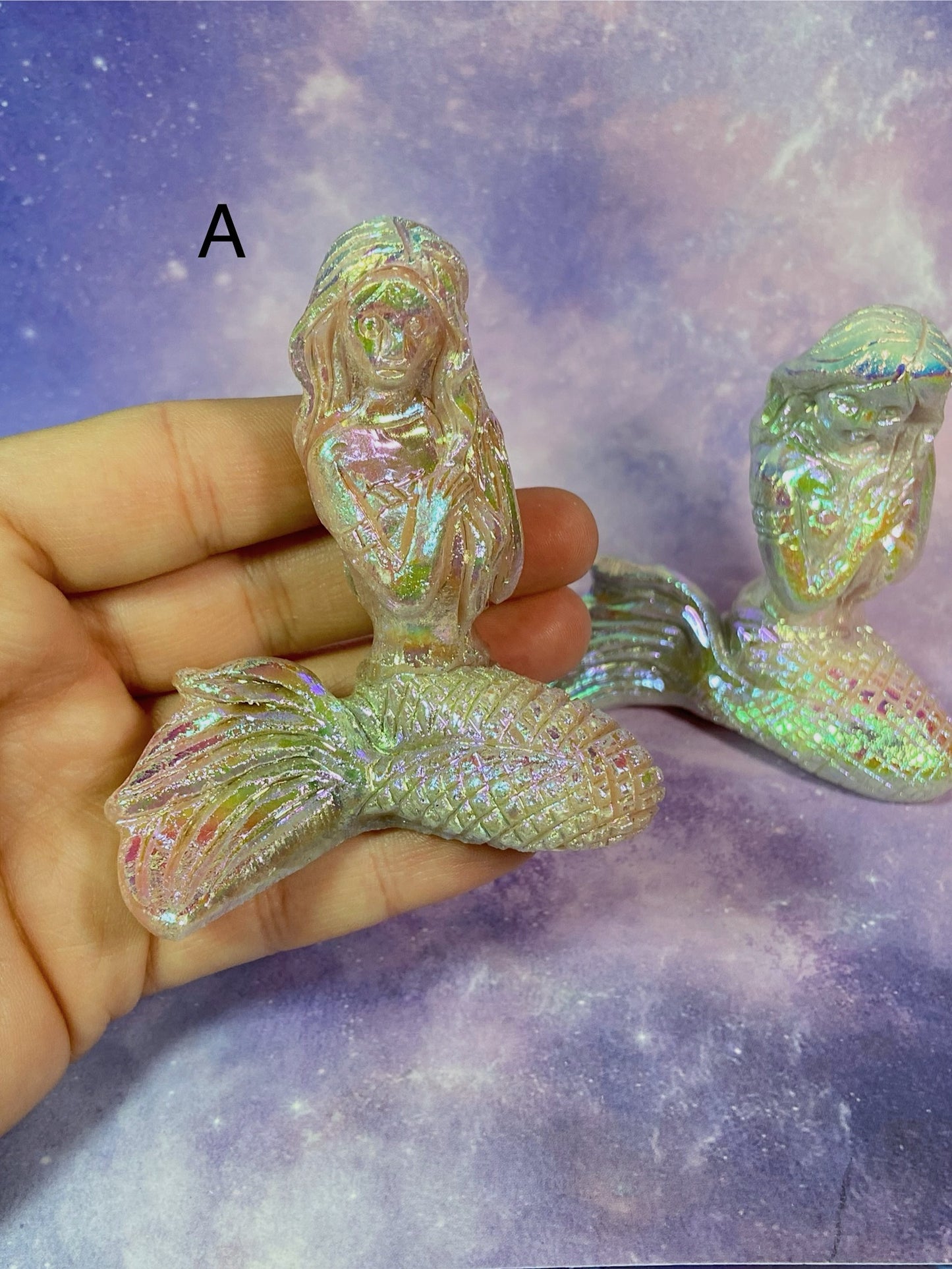 Aura Pink opal Mermaid