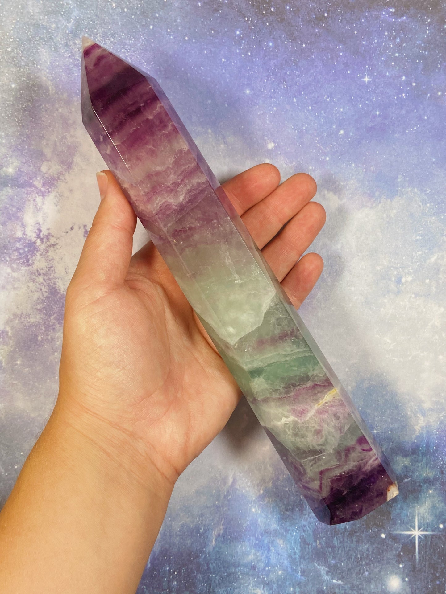 Rainbow Fluorite Tower