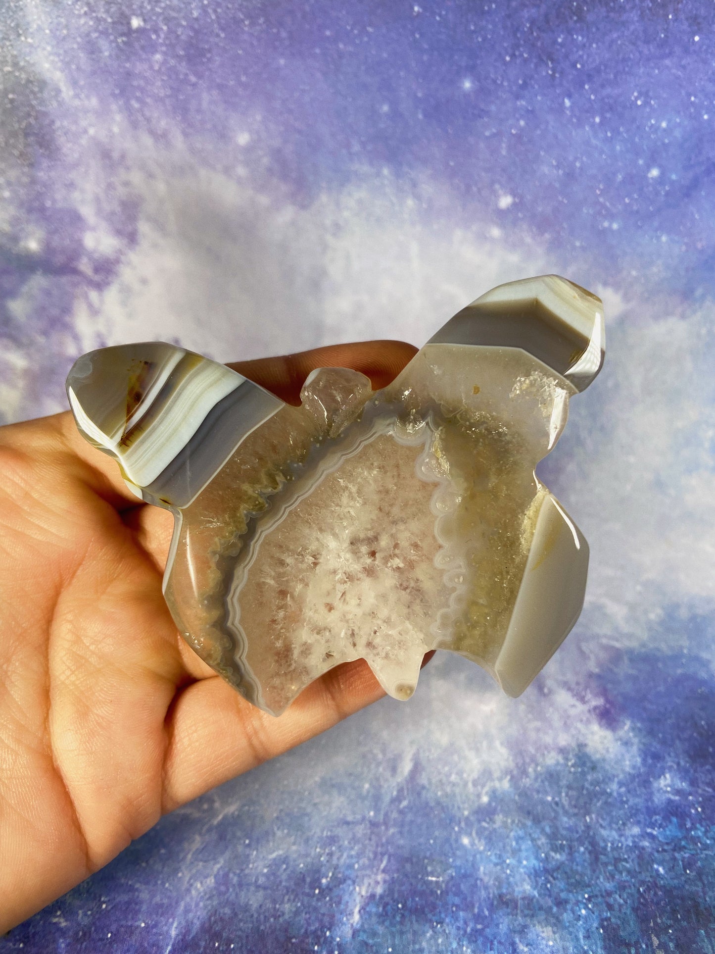 Banded Agate Butterfly