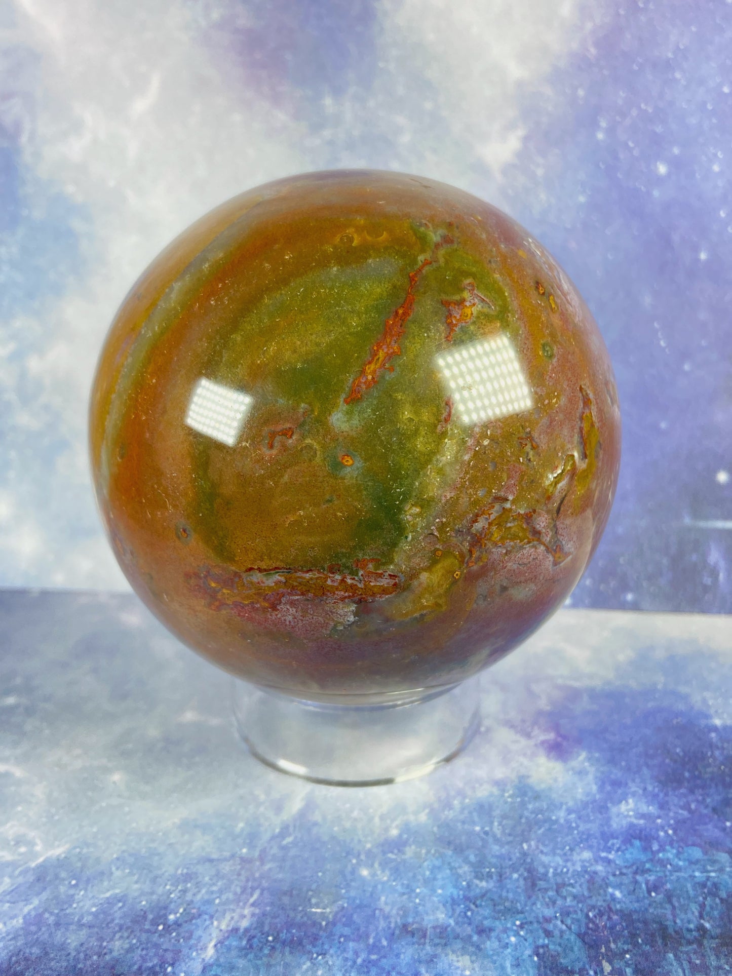 Ocean Jasper Sphere B
