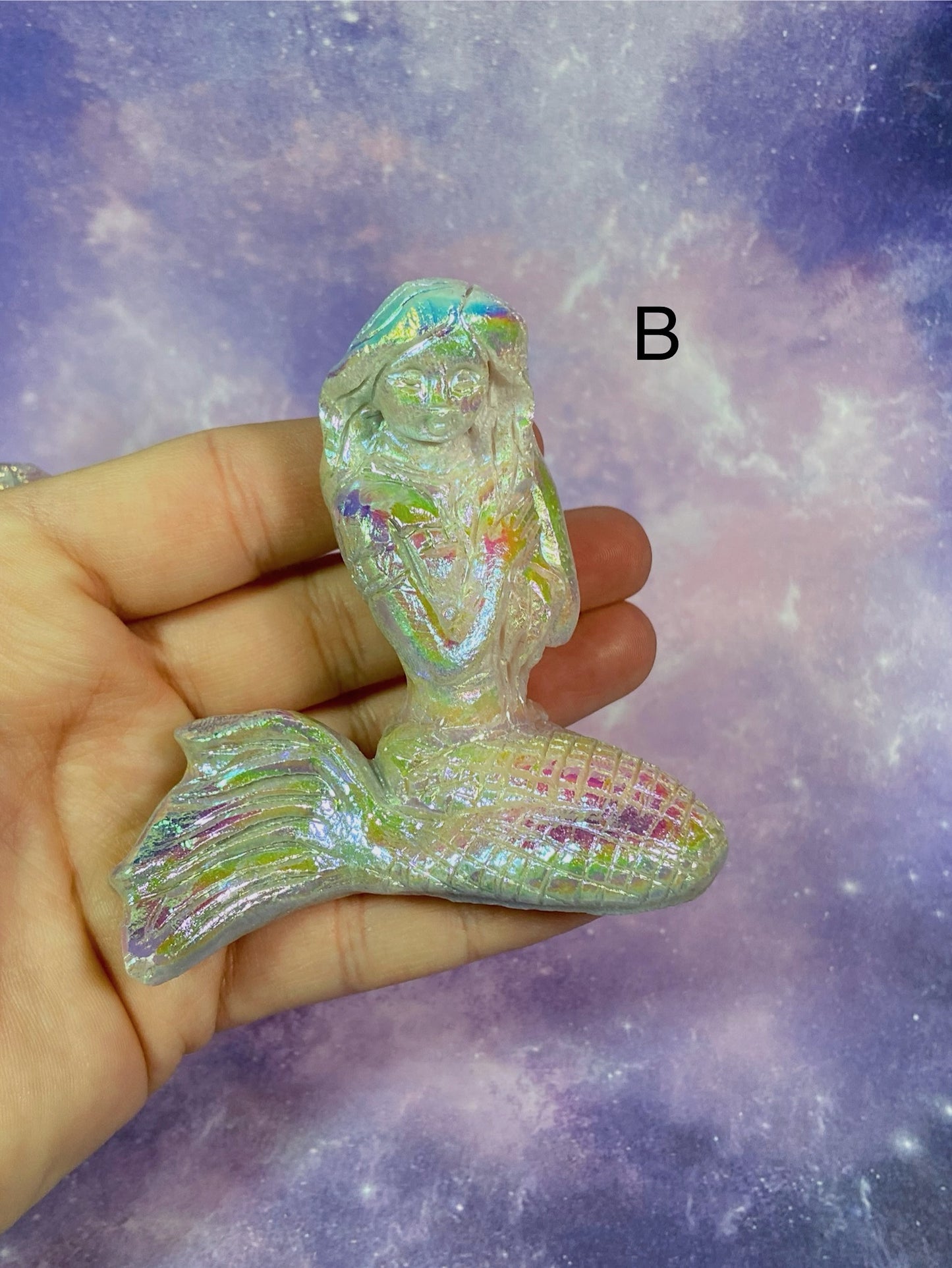 Aura Pink opal Mermaid