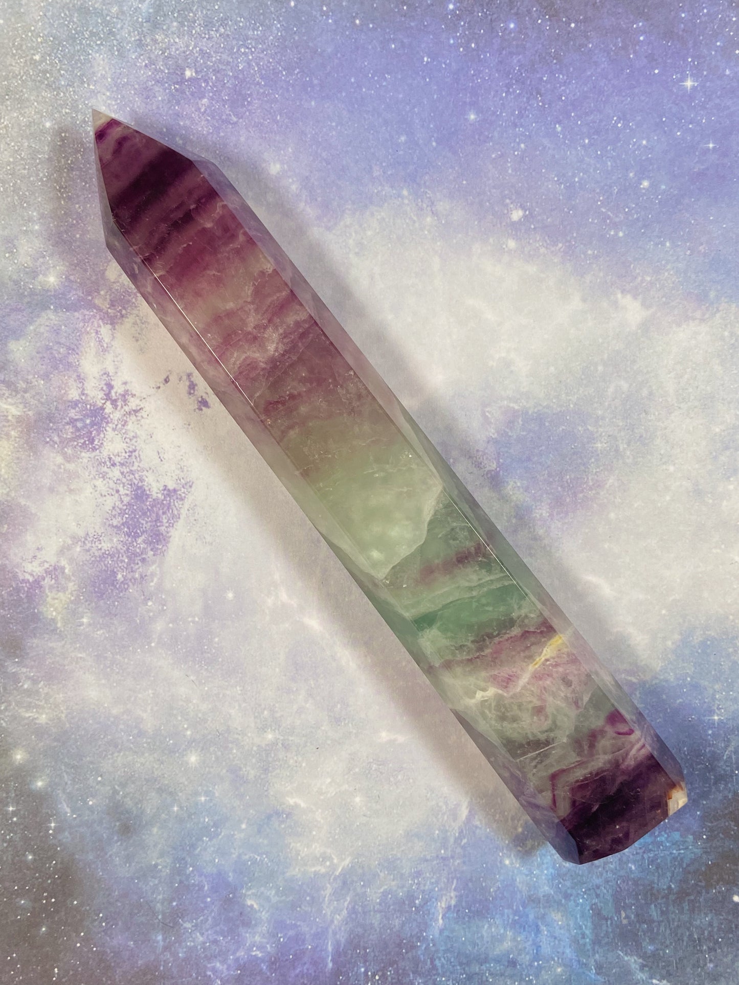 Rainbow Fluorite Tower