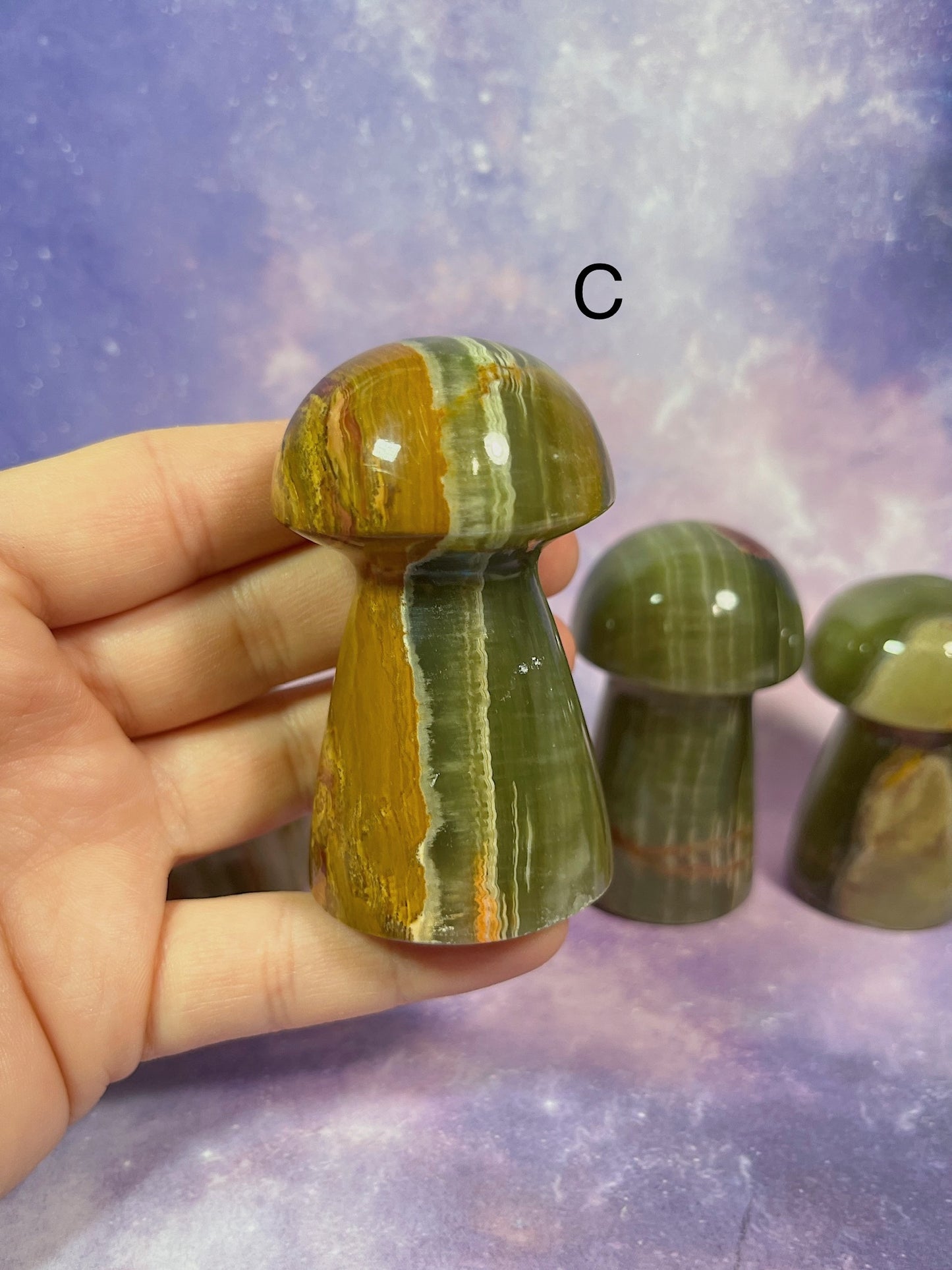 Green Onyx Mushroom