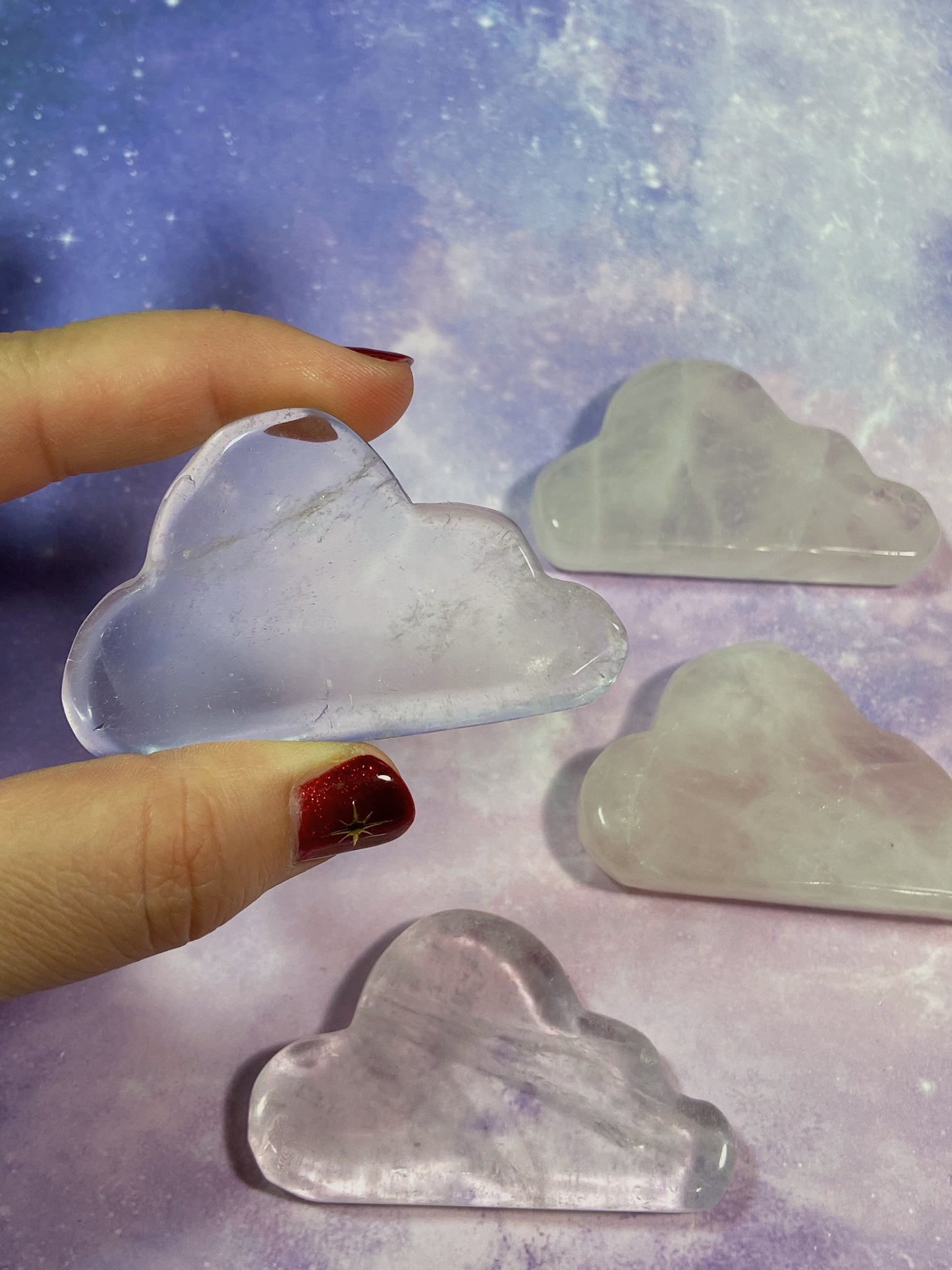 Clear Quartz & Rose Quartz Cloud