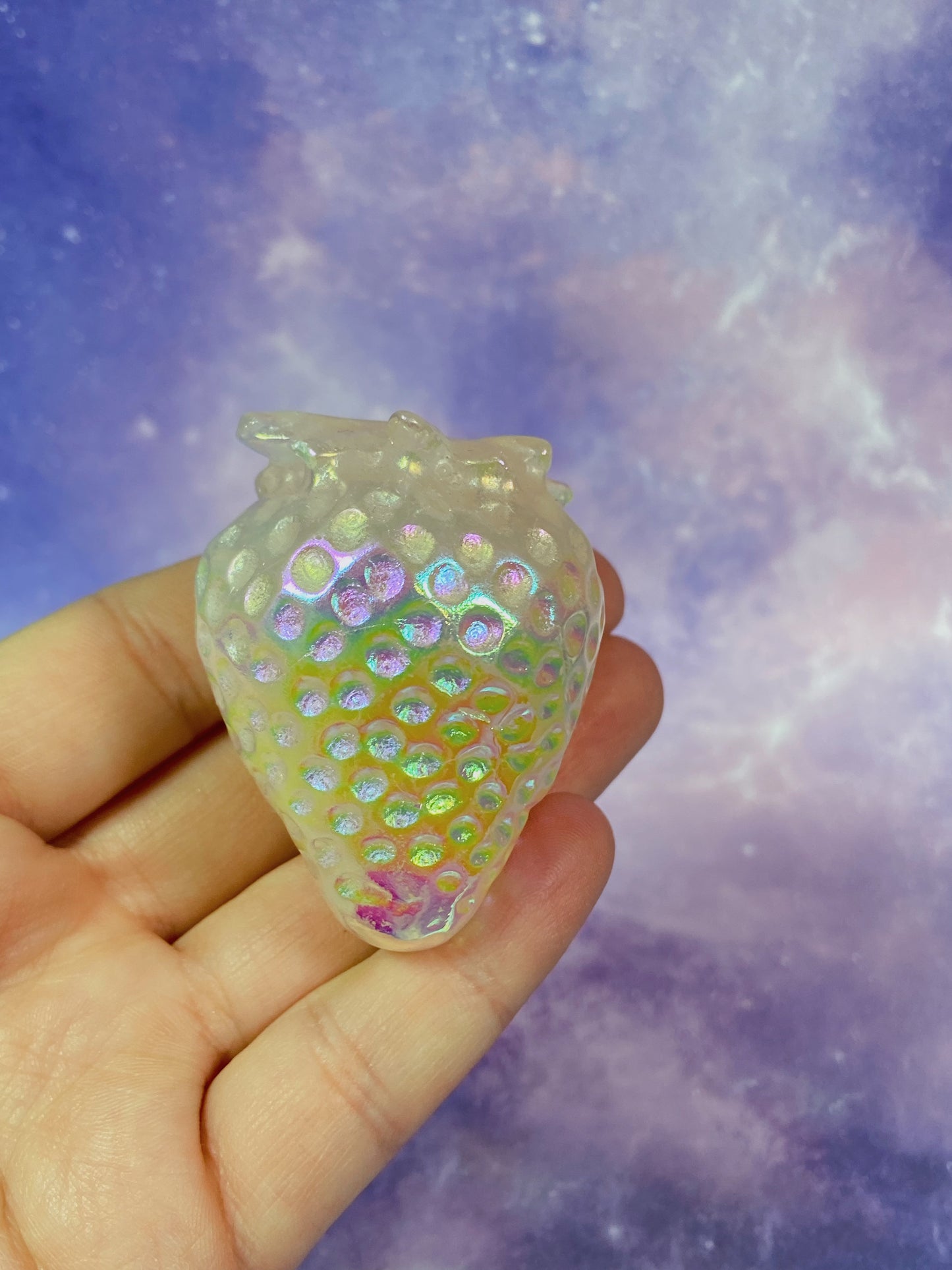Aura Rose Quartz Strawberry