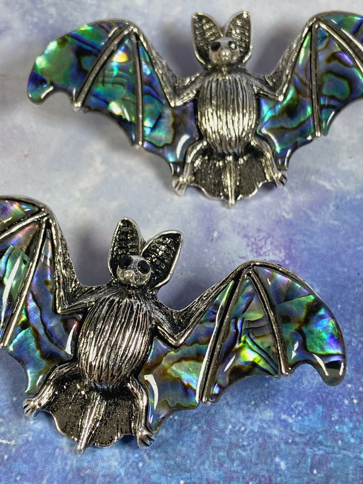 Shell Bat Brooch/Pendant