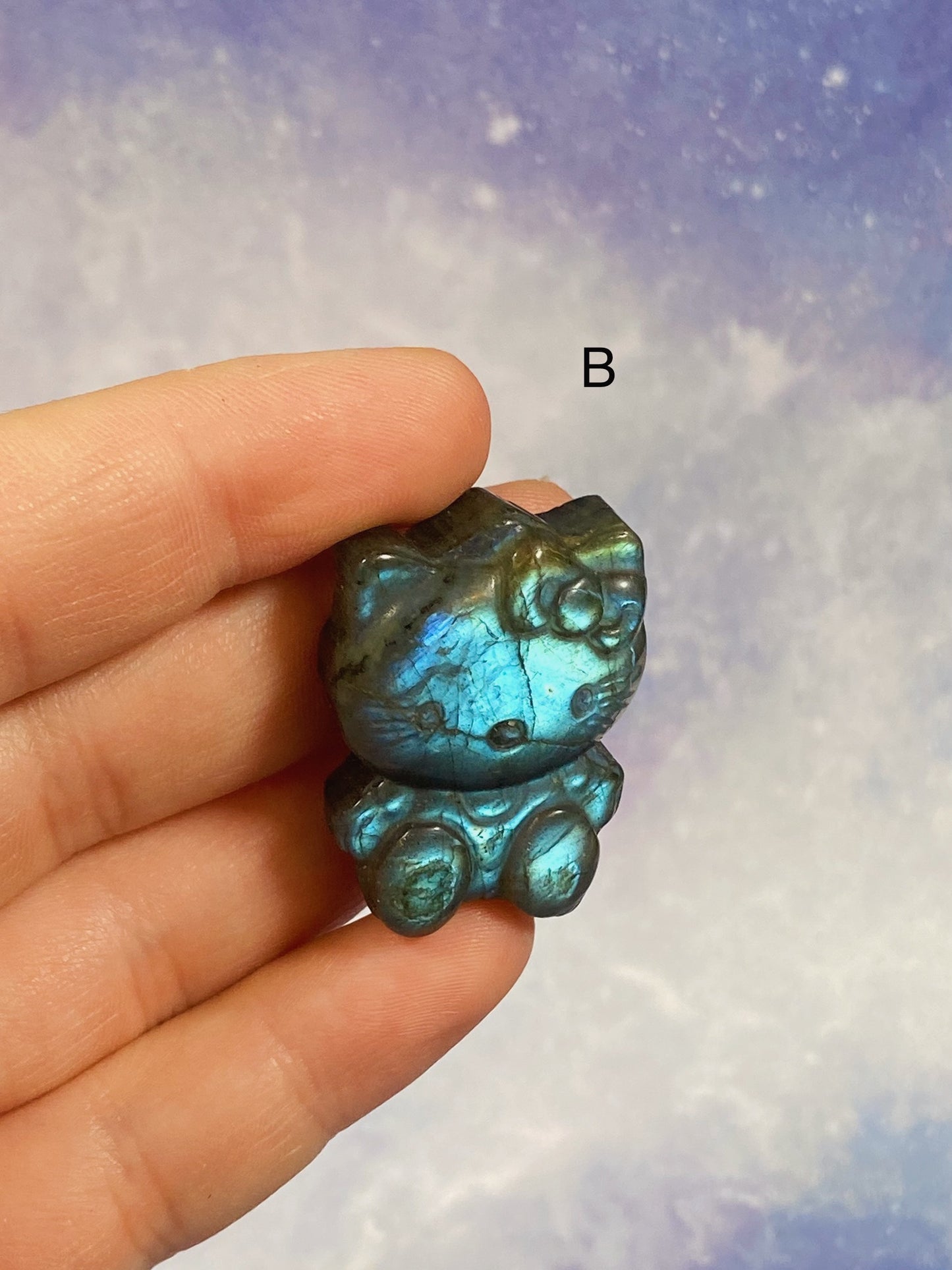 Labradorite Hello Kitty