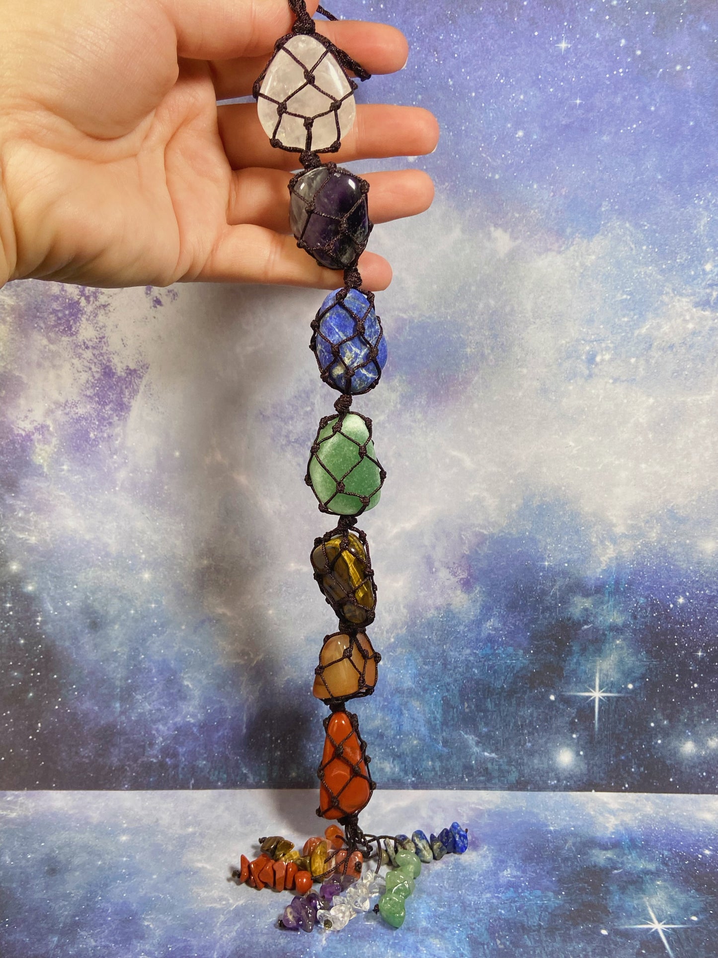 Chakra Stone Wall Hang