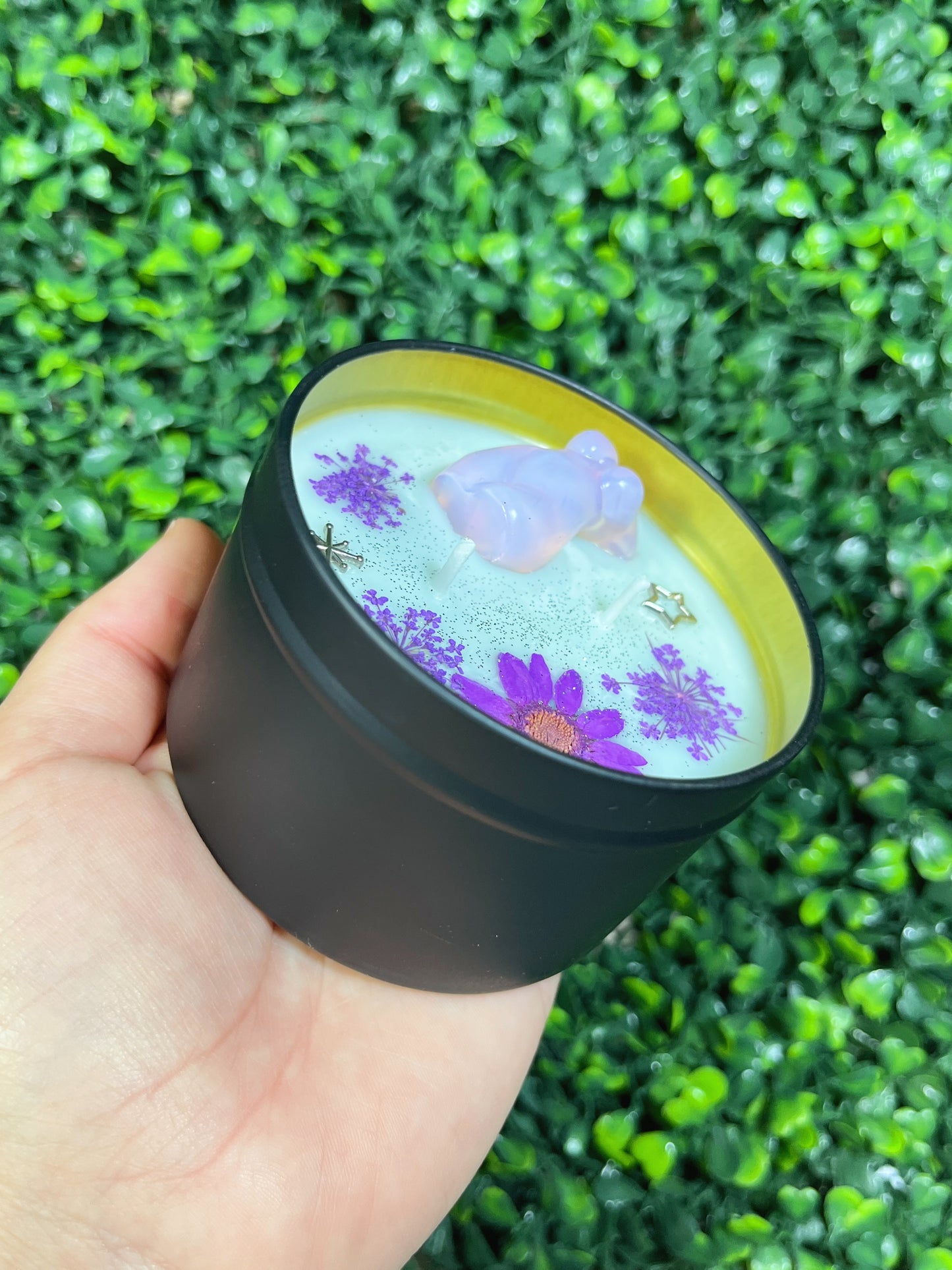 Opalite Goddess Candle