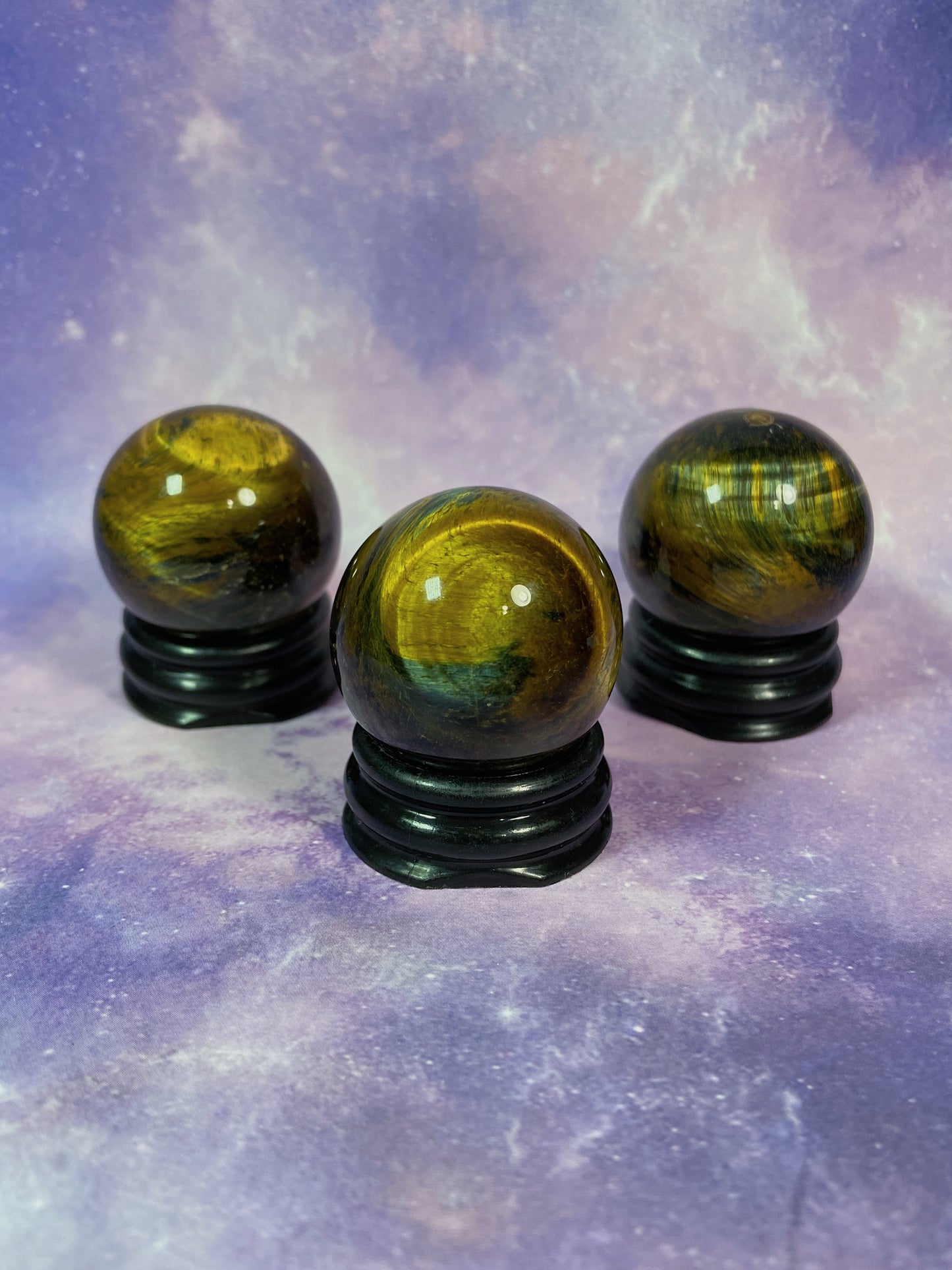 Tiger's Eye Mini Sphere