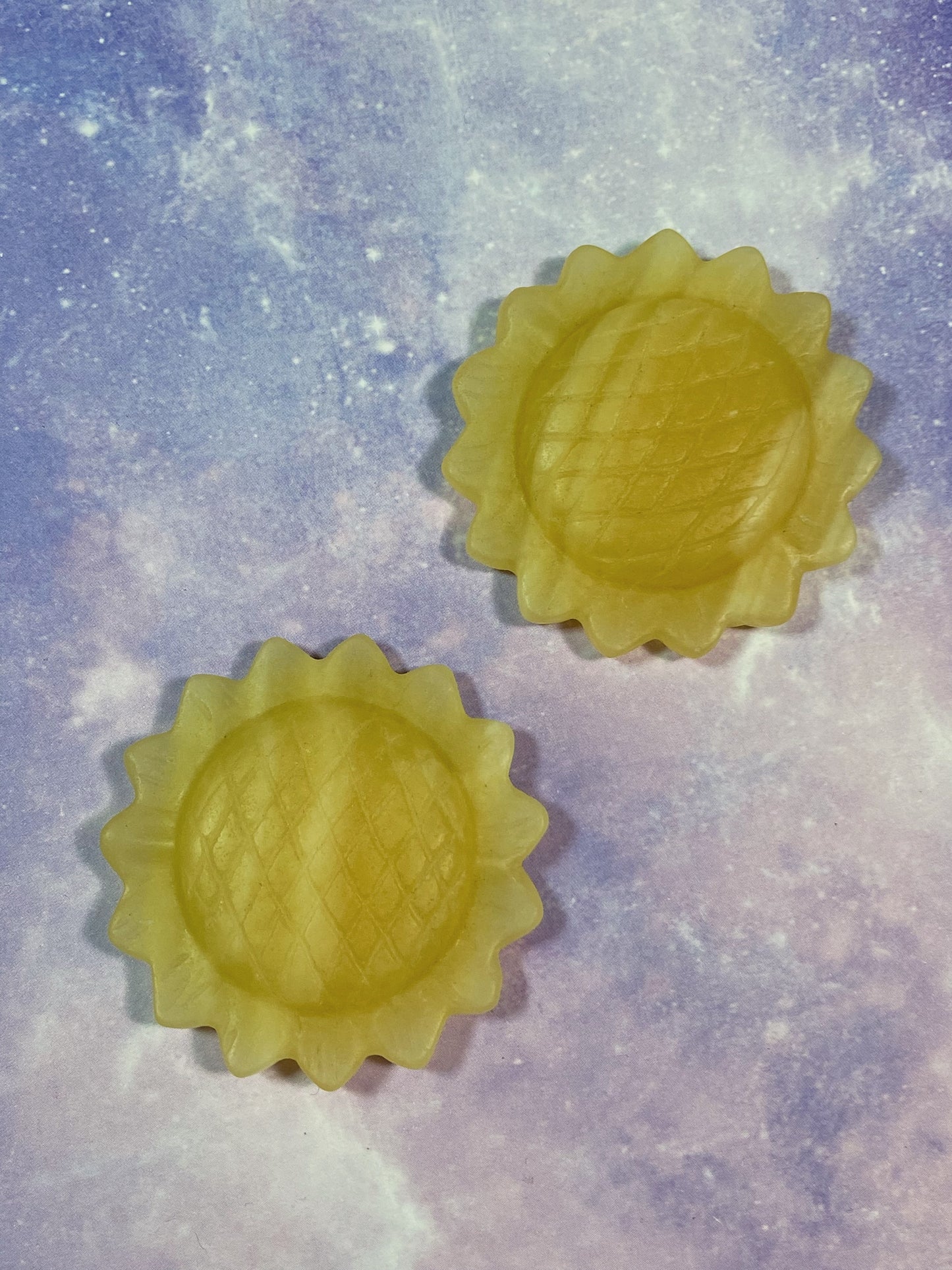 Yellow Calcite Sunflower