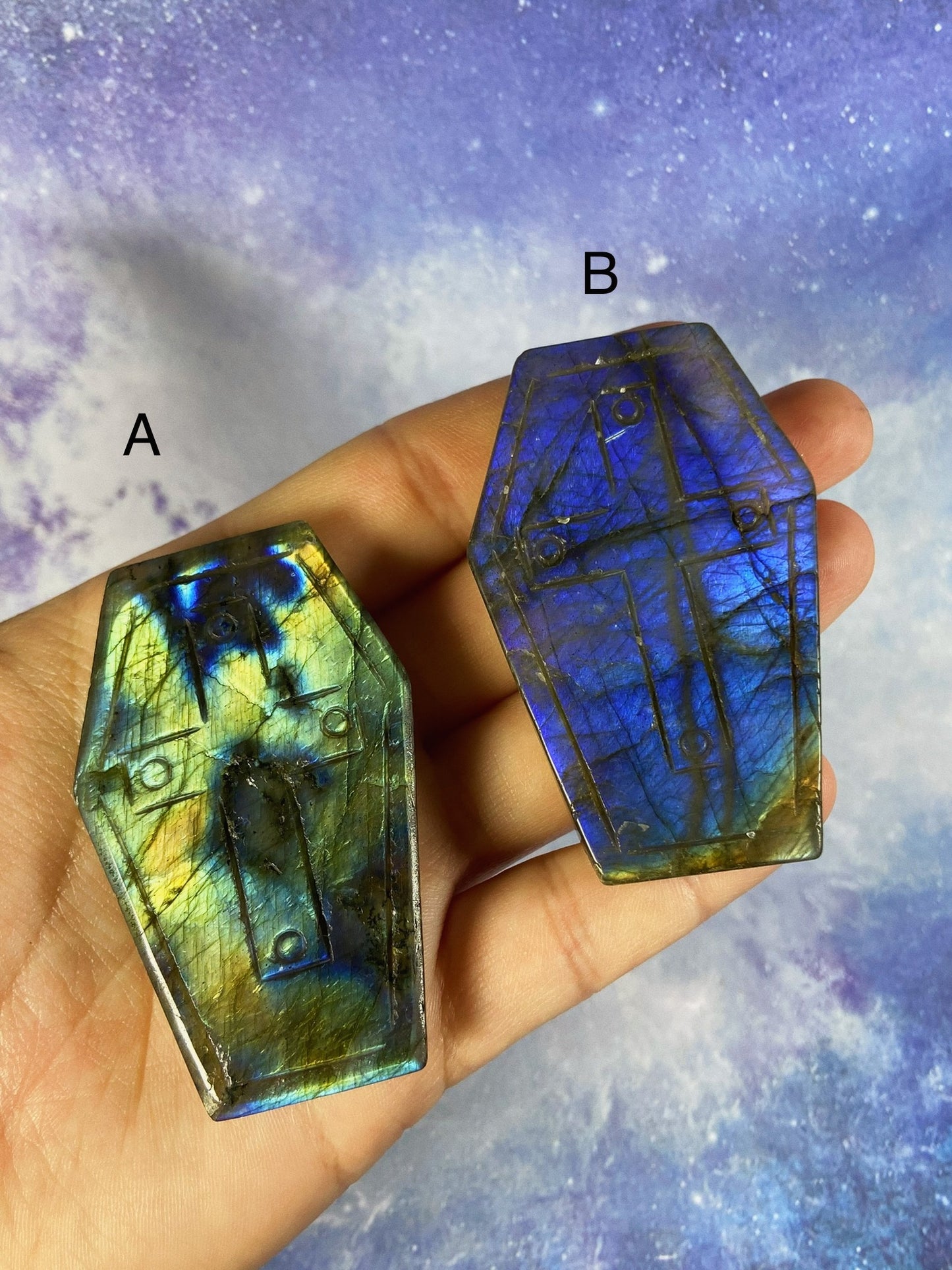 Labradorite Coffin