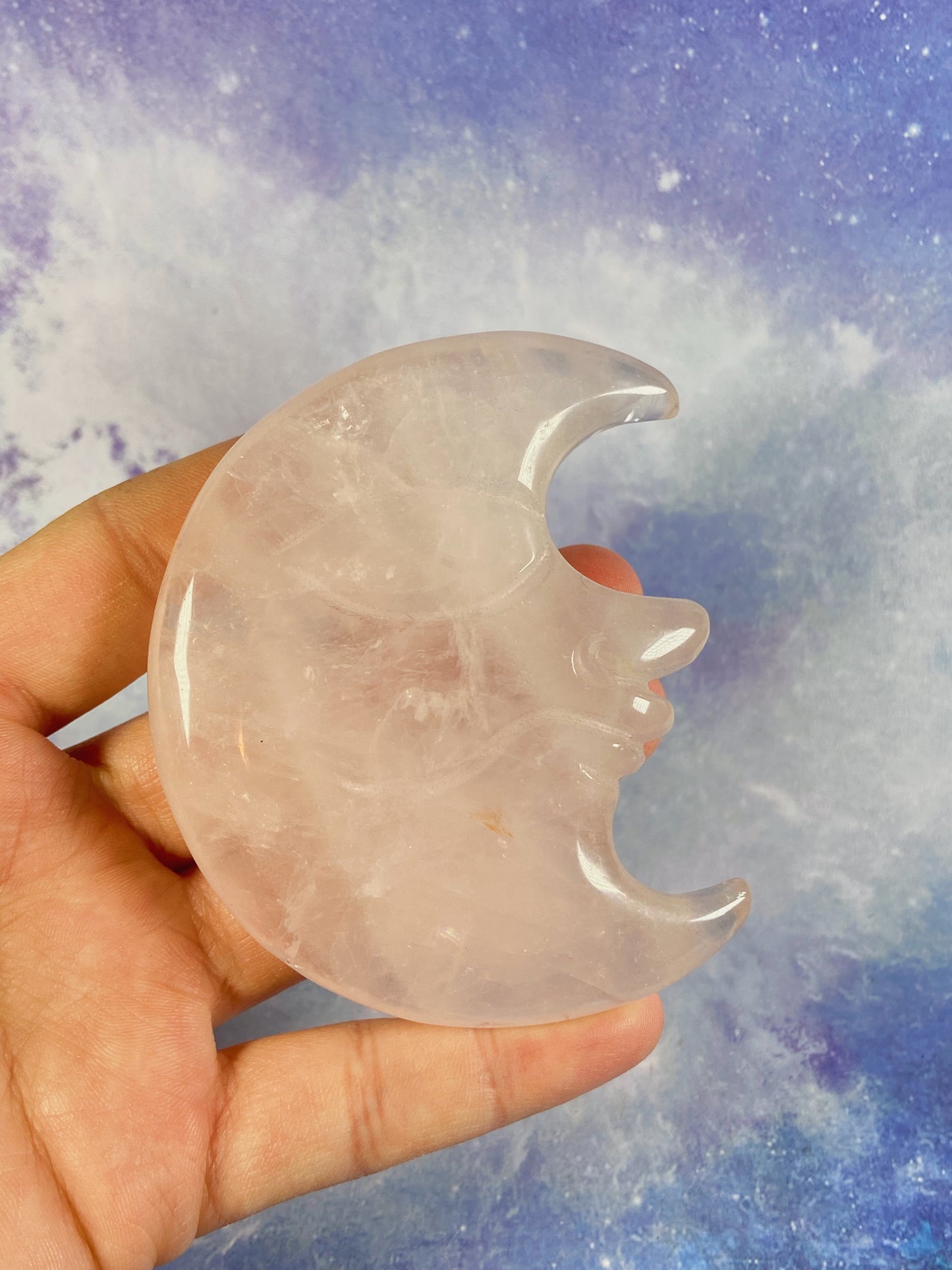 Rose Quartz Moon