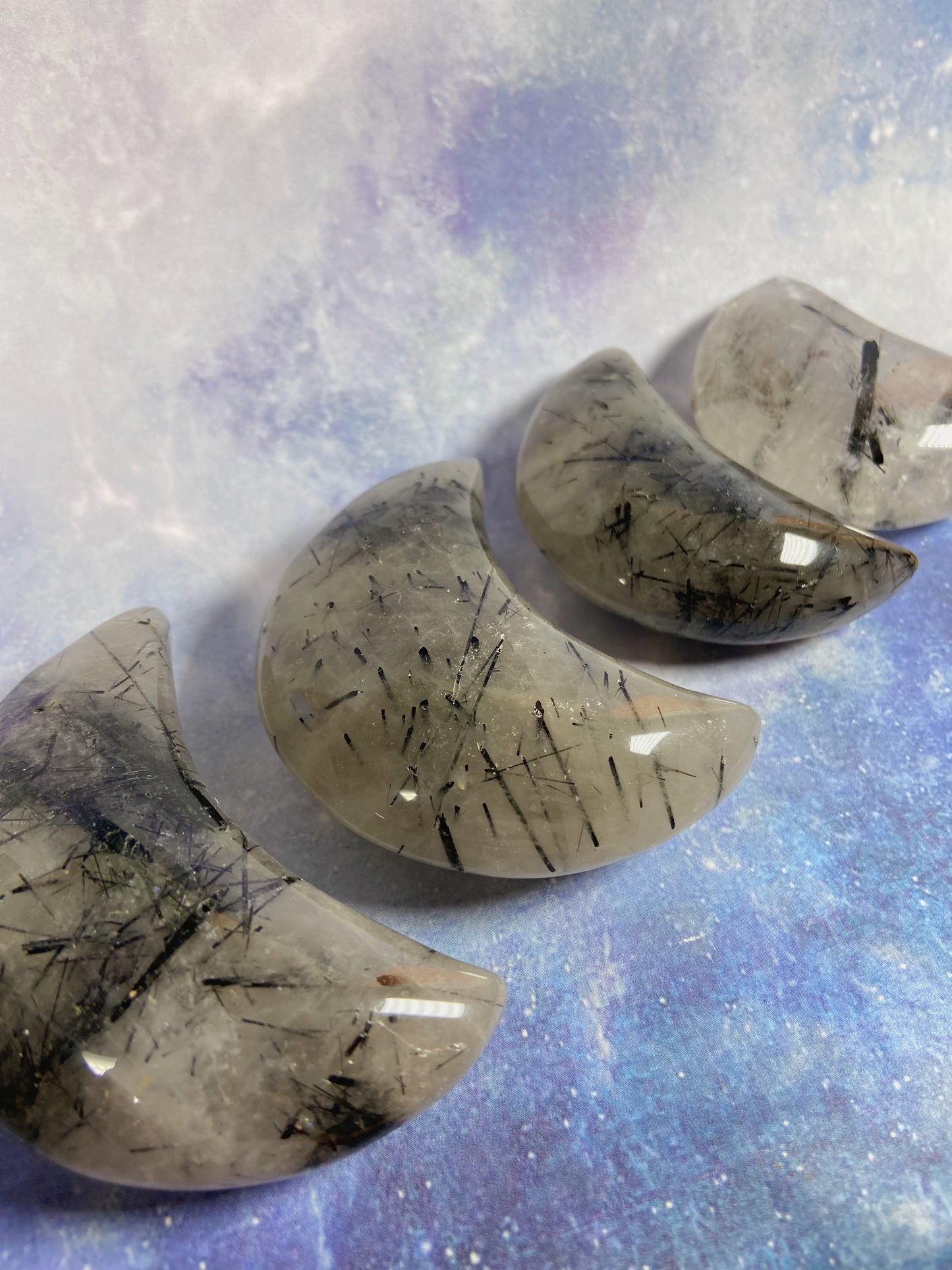 Tourmaline in Quartz Moon