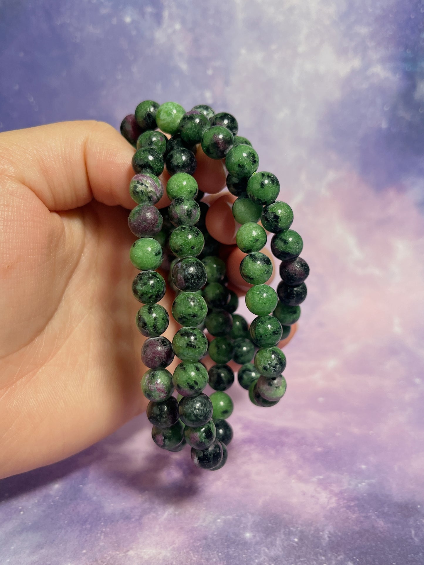 Ruby Zoisite Bracelet
